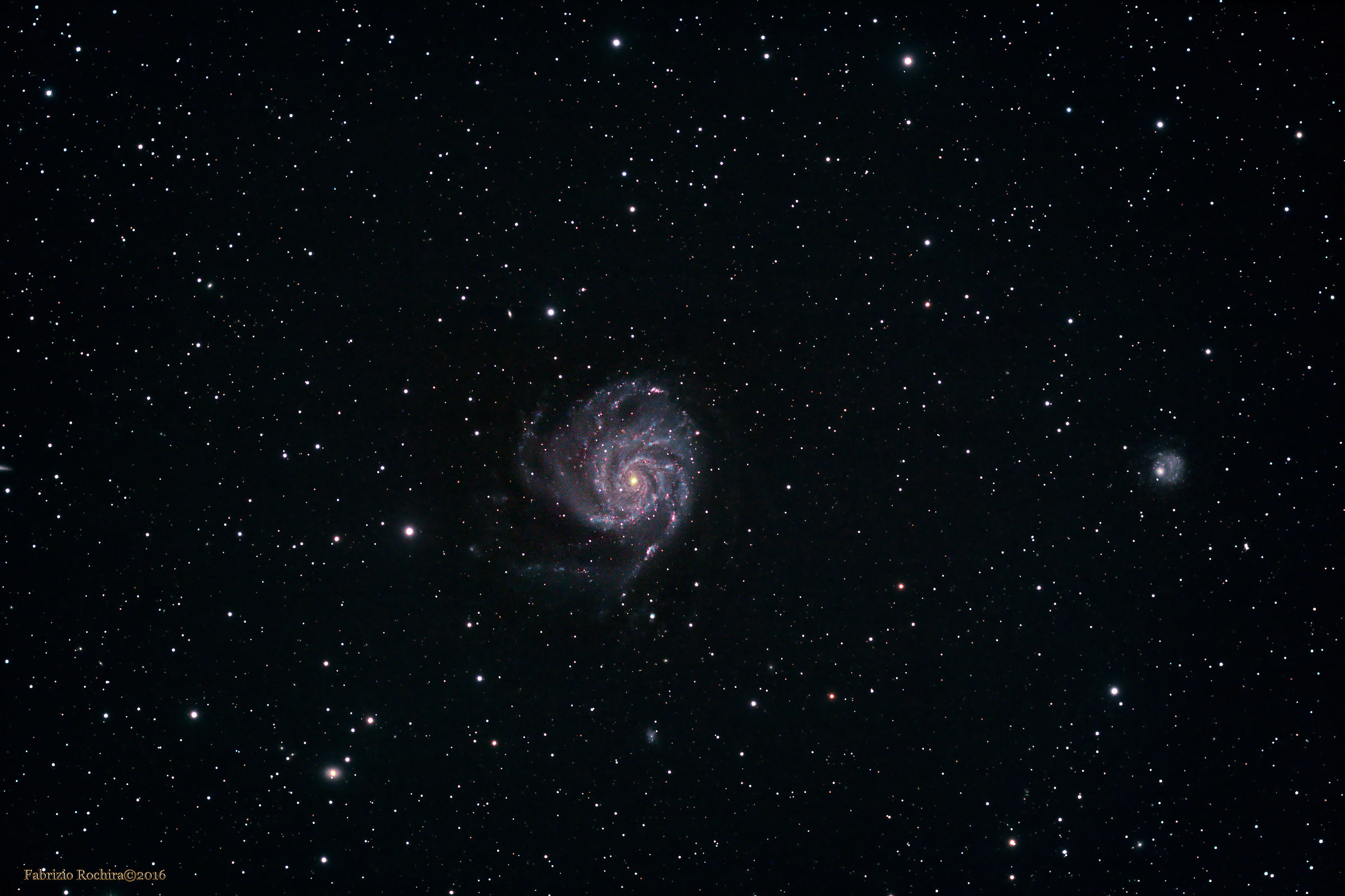 m101 dal Parco Astronomico dell'alta murgia barese