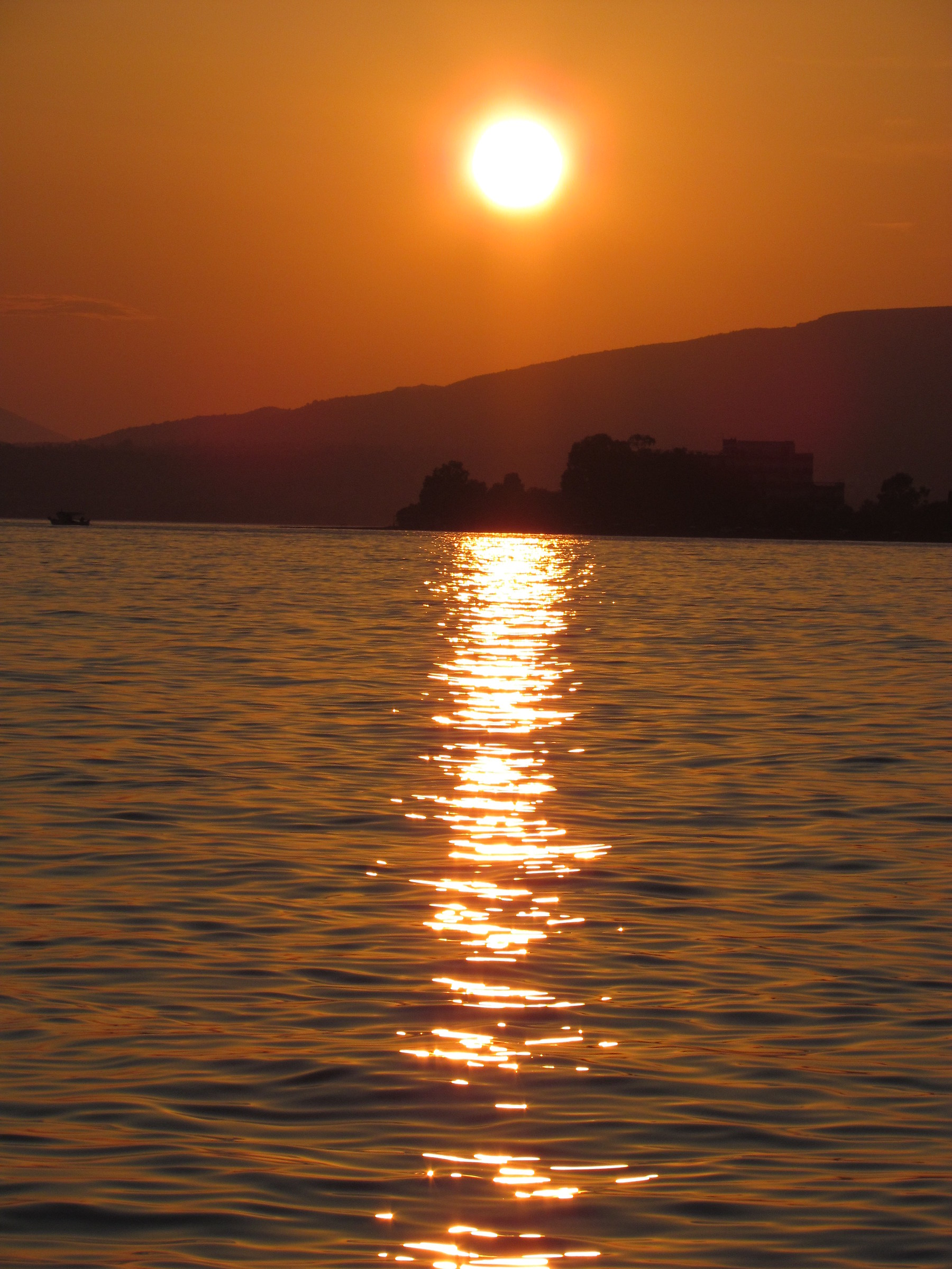 Tramonto sul Golfo di Eubea
