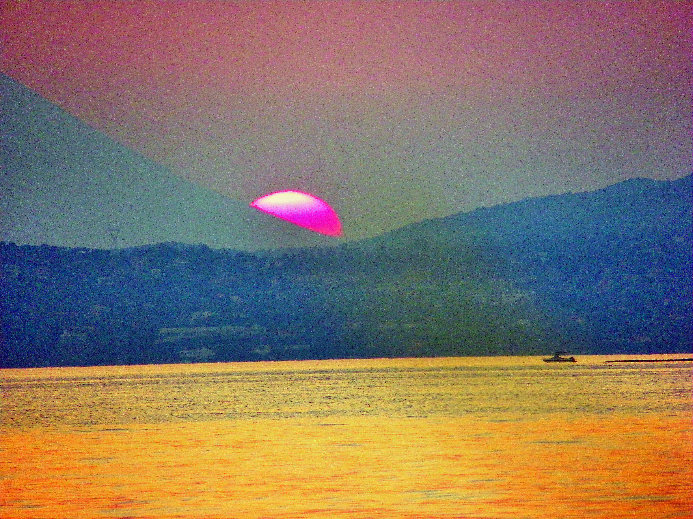 Tramonto sul Golfo di Eubea