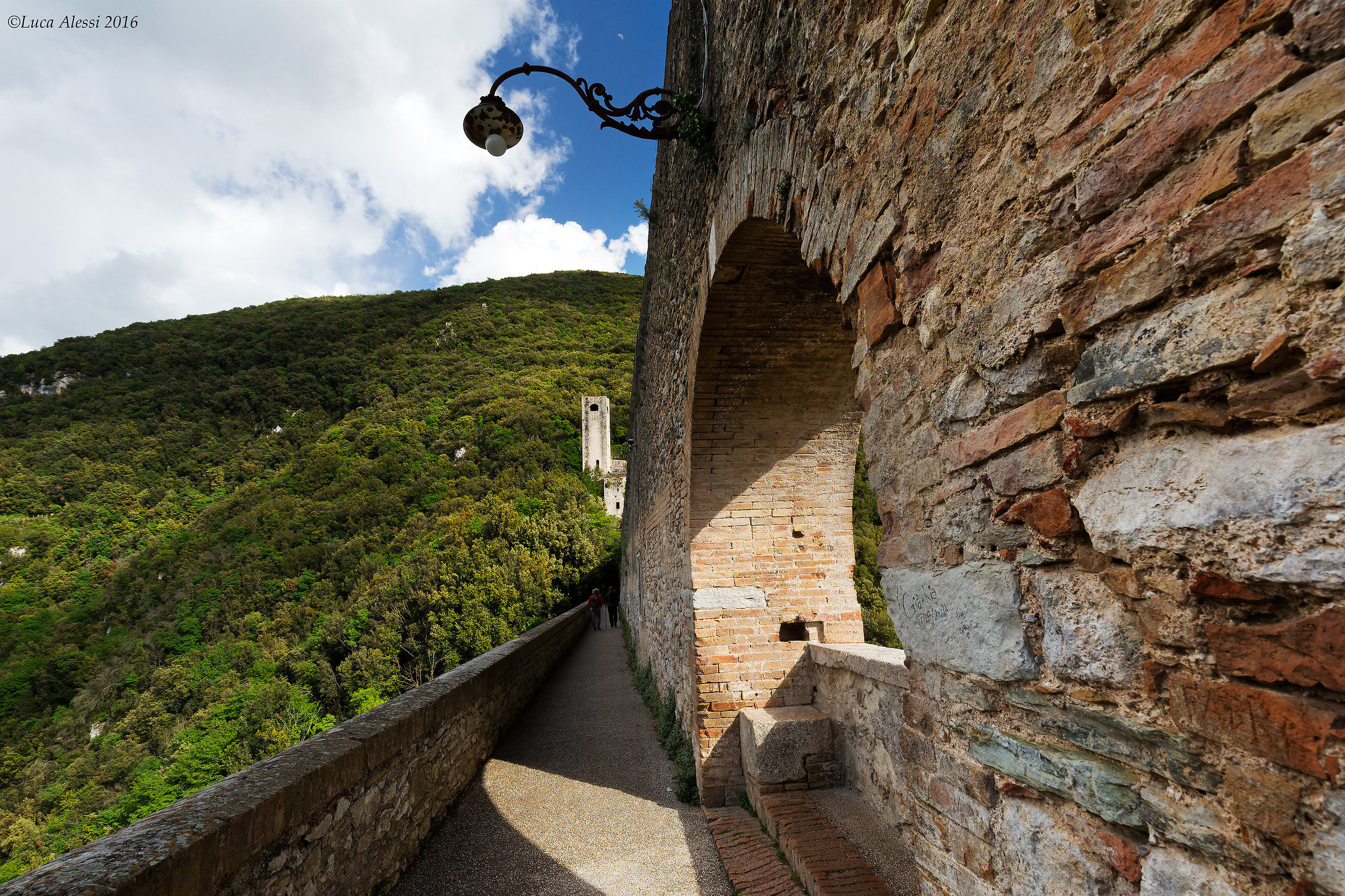 Spoleto bridge of the Towers