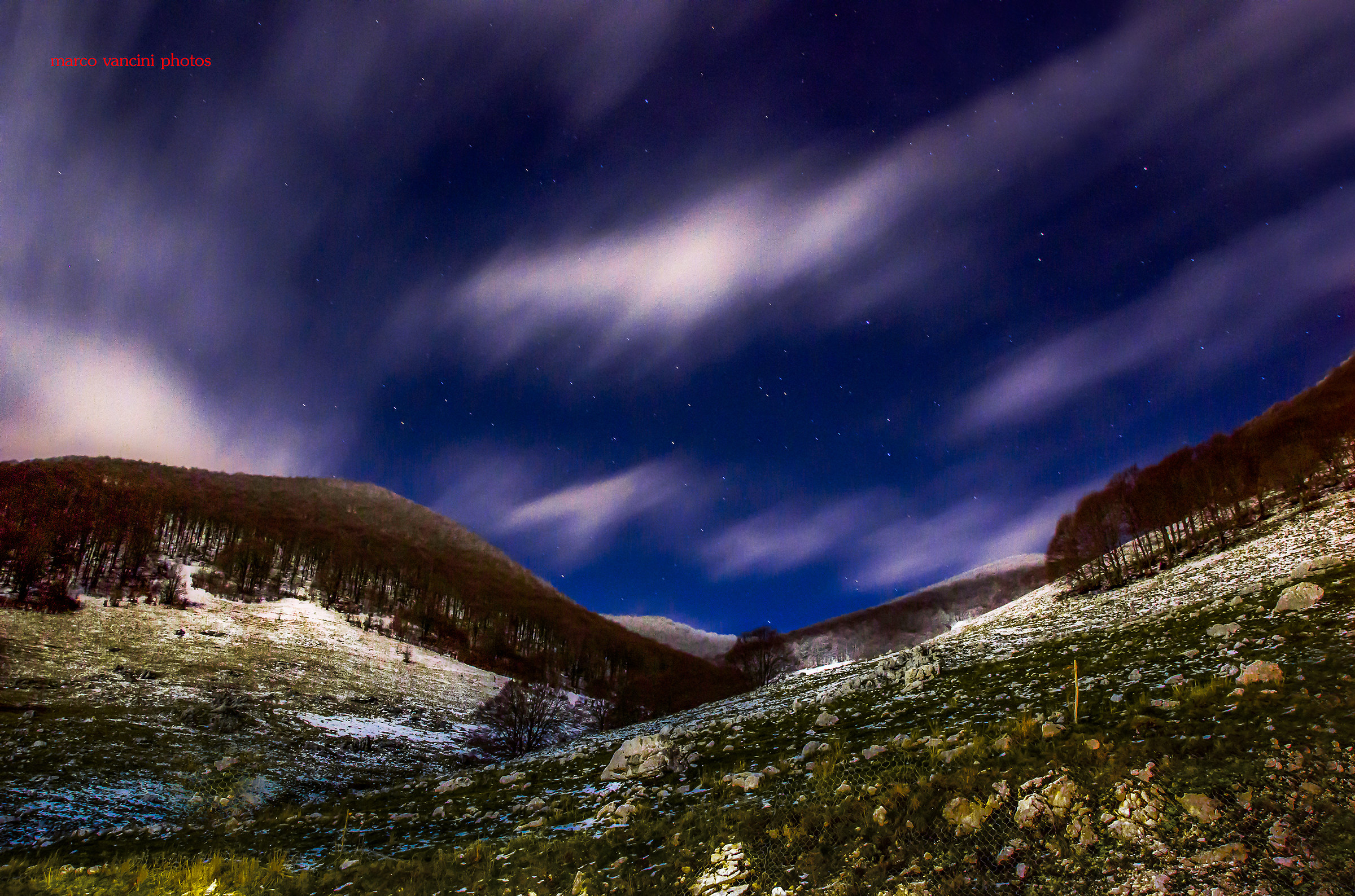 The night on the pass