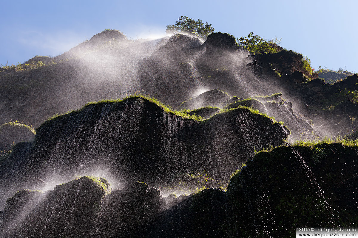 Cascada de Arbor de Navidad