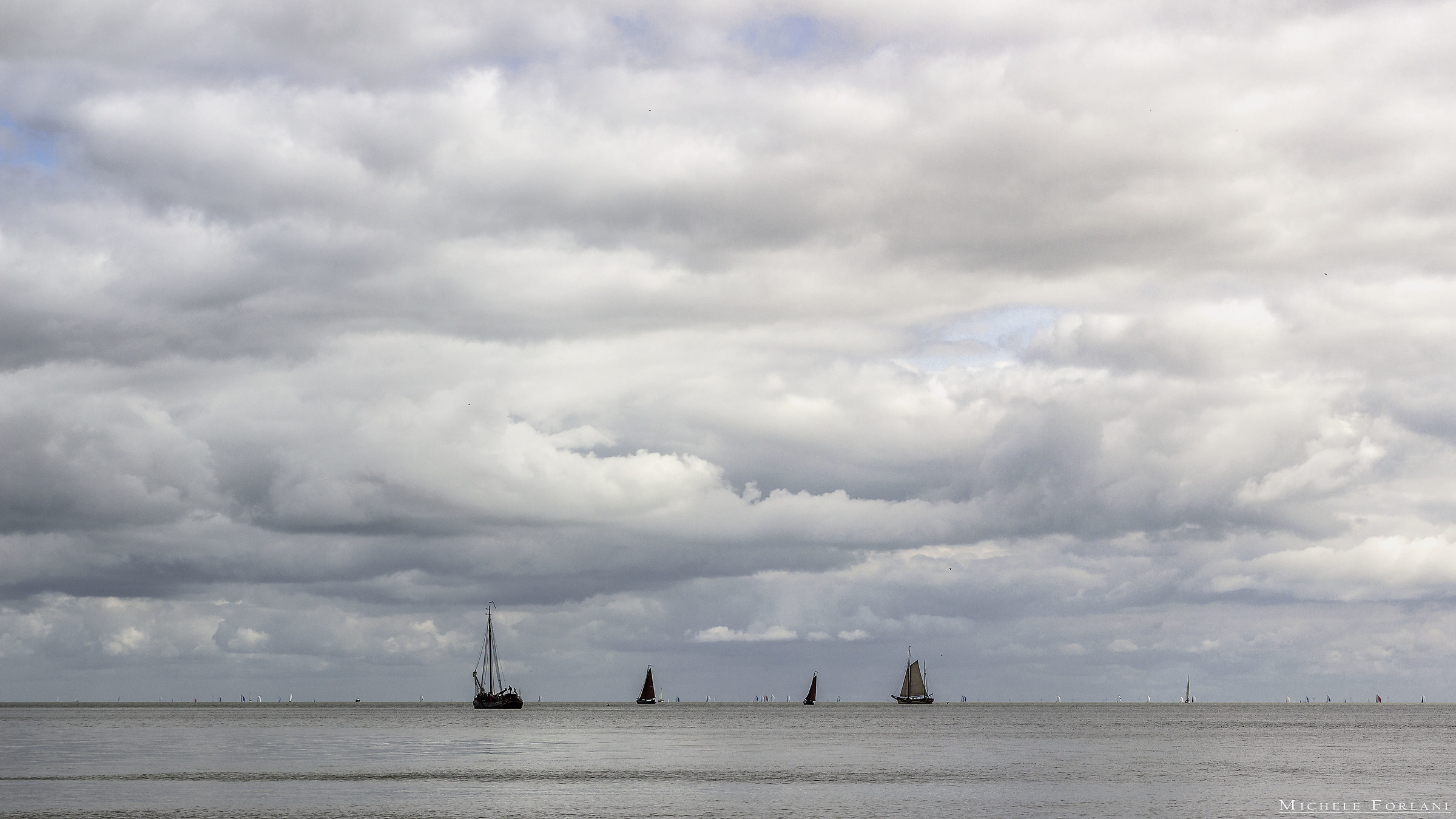 Boats and clouds