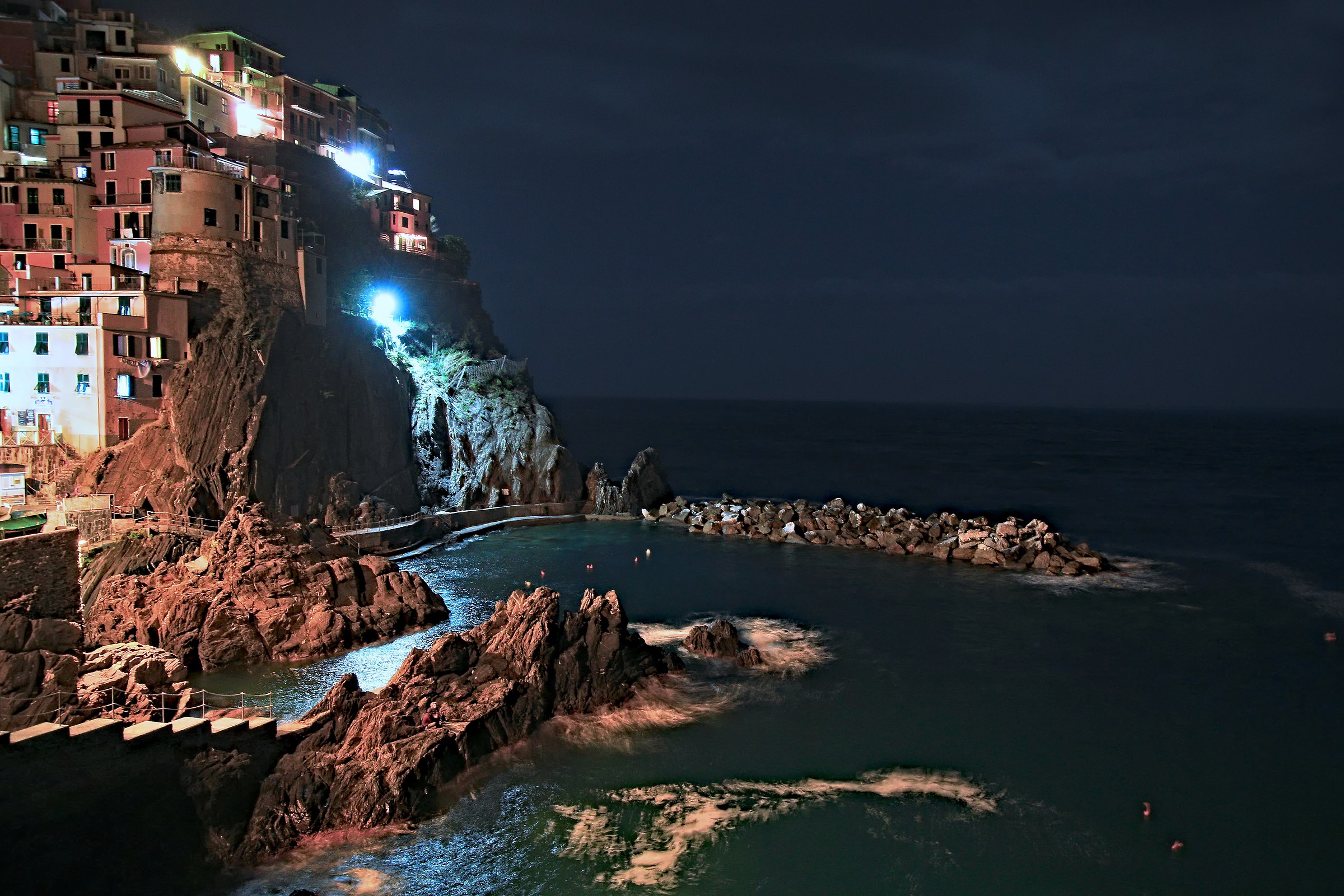 Cinque Terre free hand