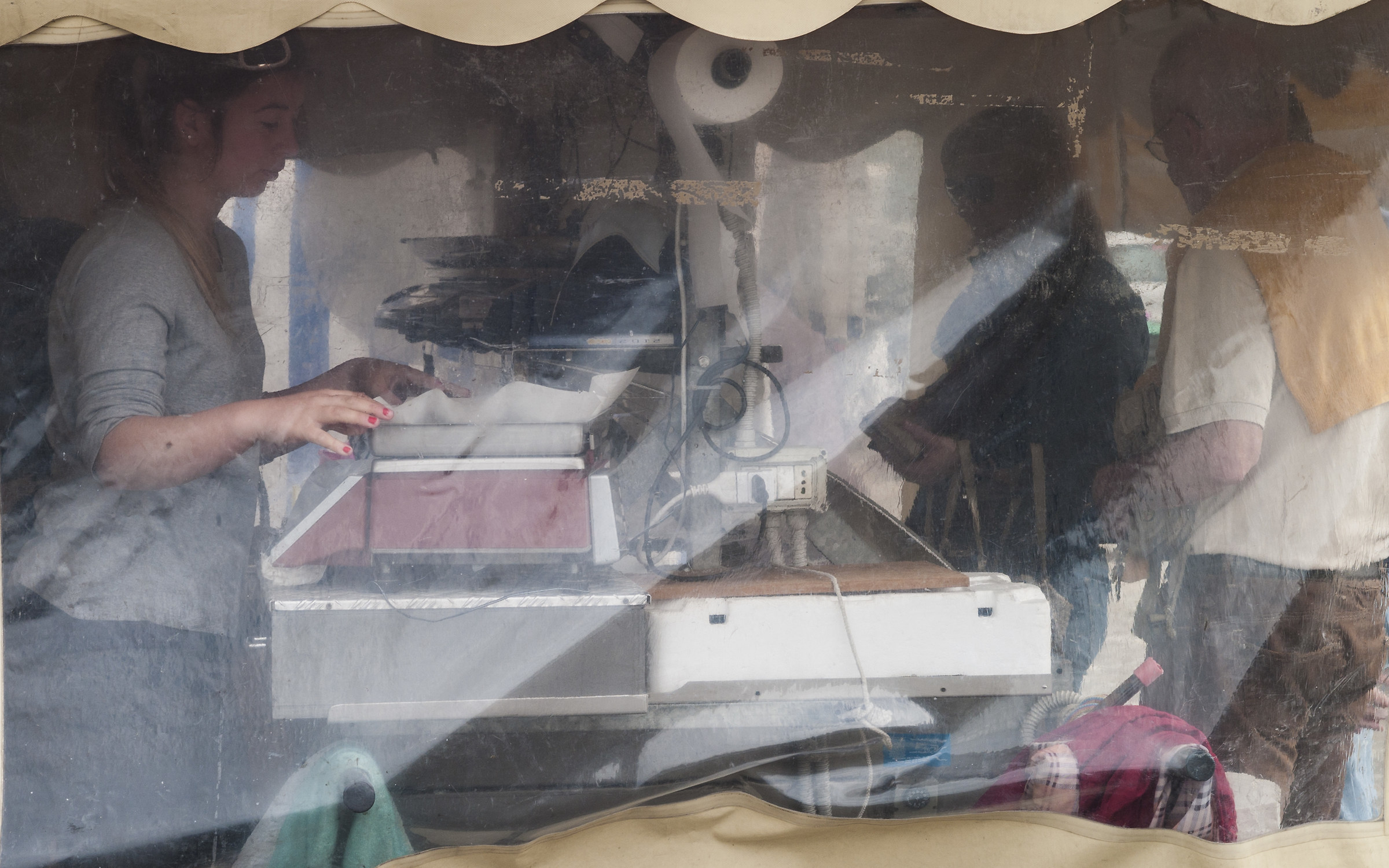 Bancarella del pesce