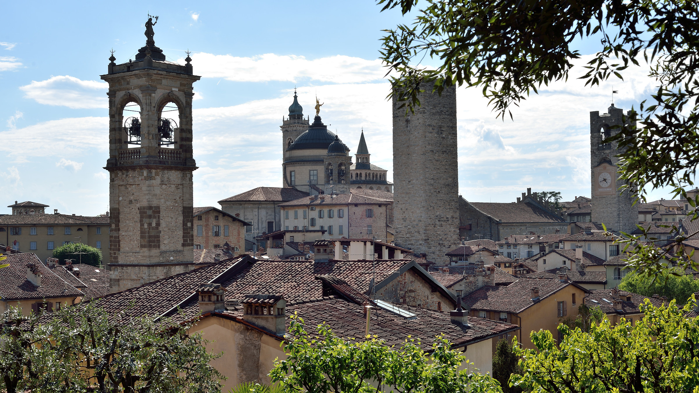 Bergamo, vista da città alta