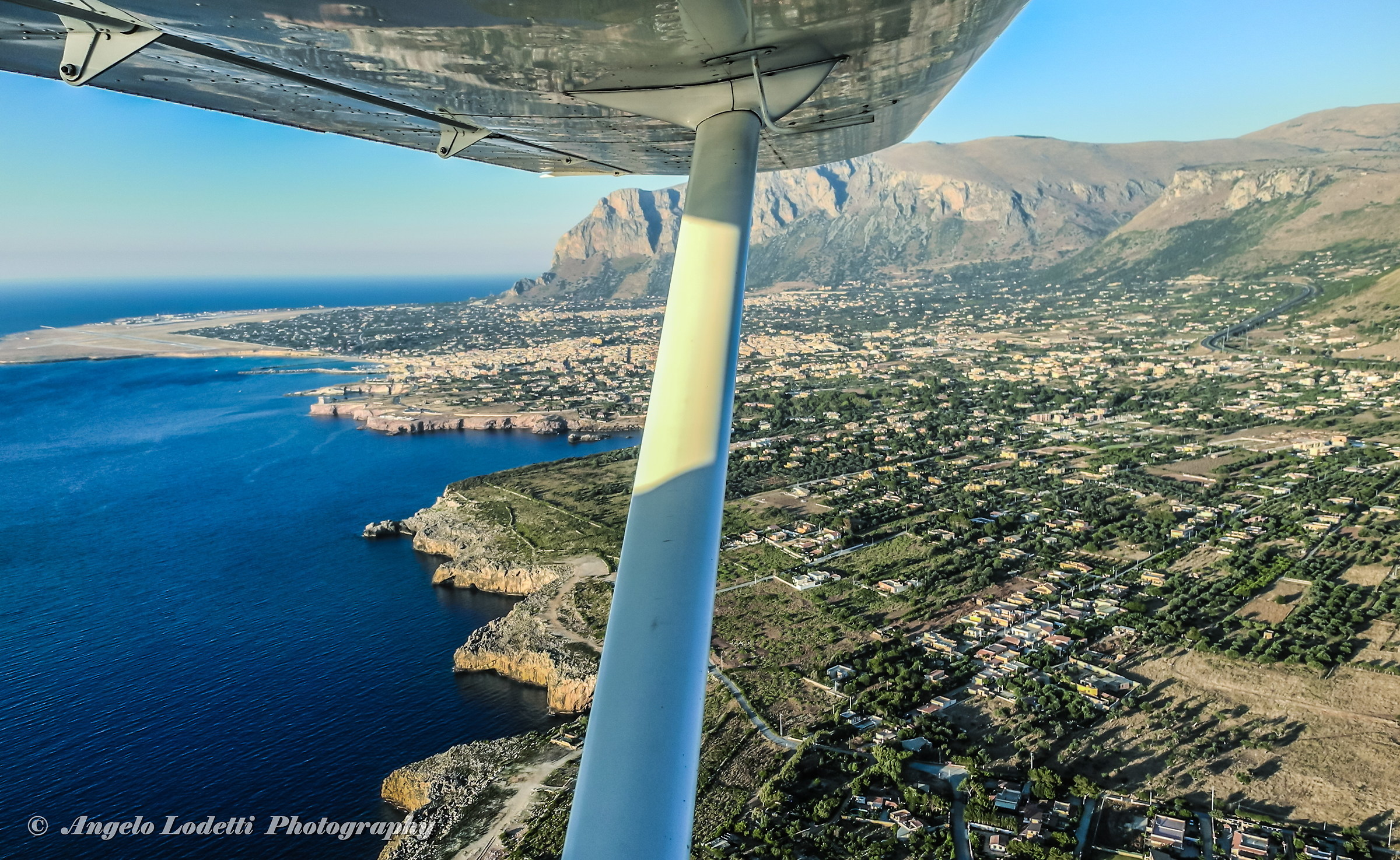 Capo Rama aerial view
