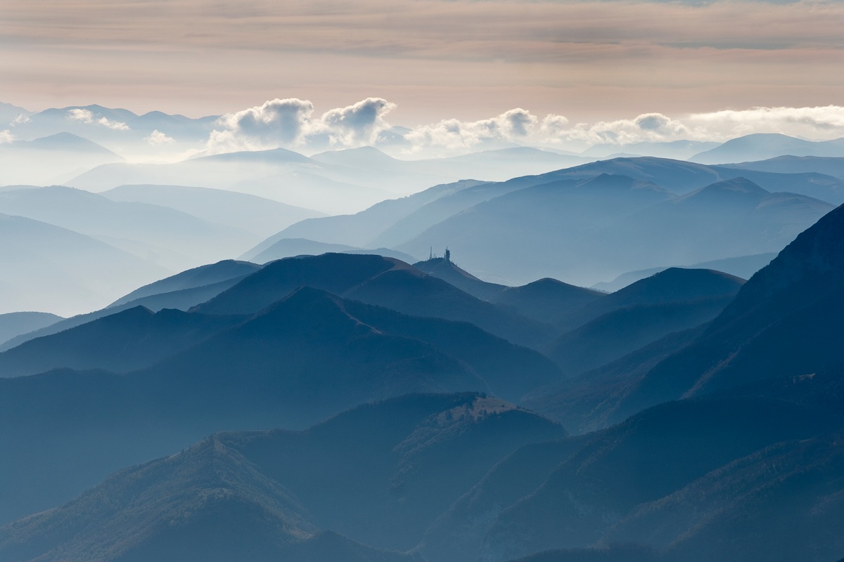 Monte Cucco from Catria