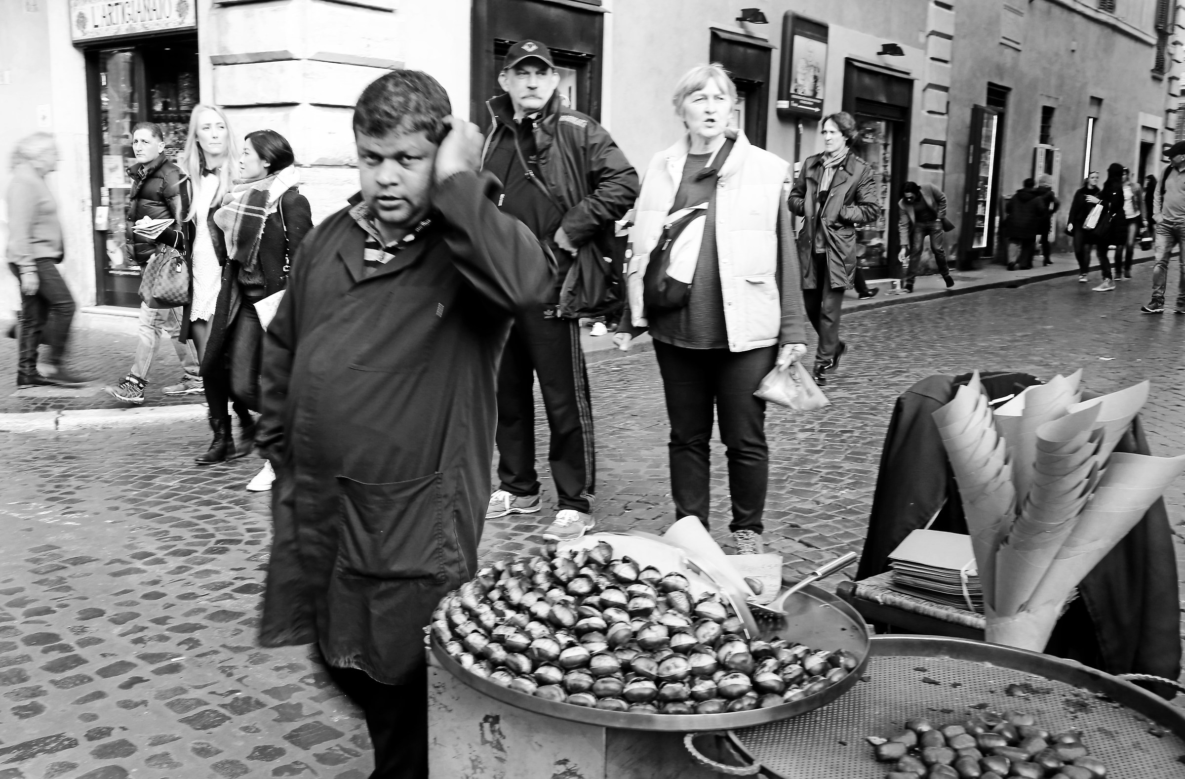 Too hot to roast chestnuts