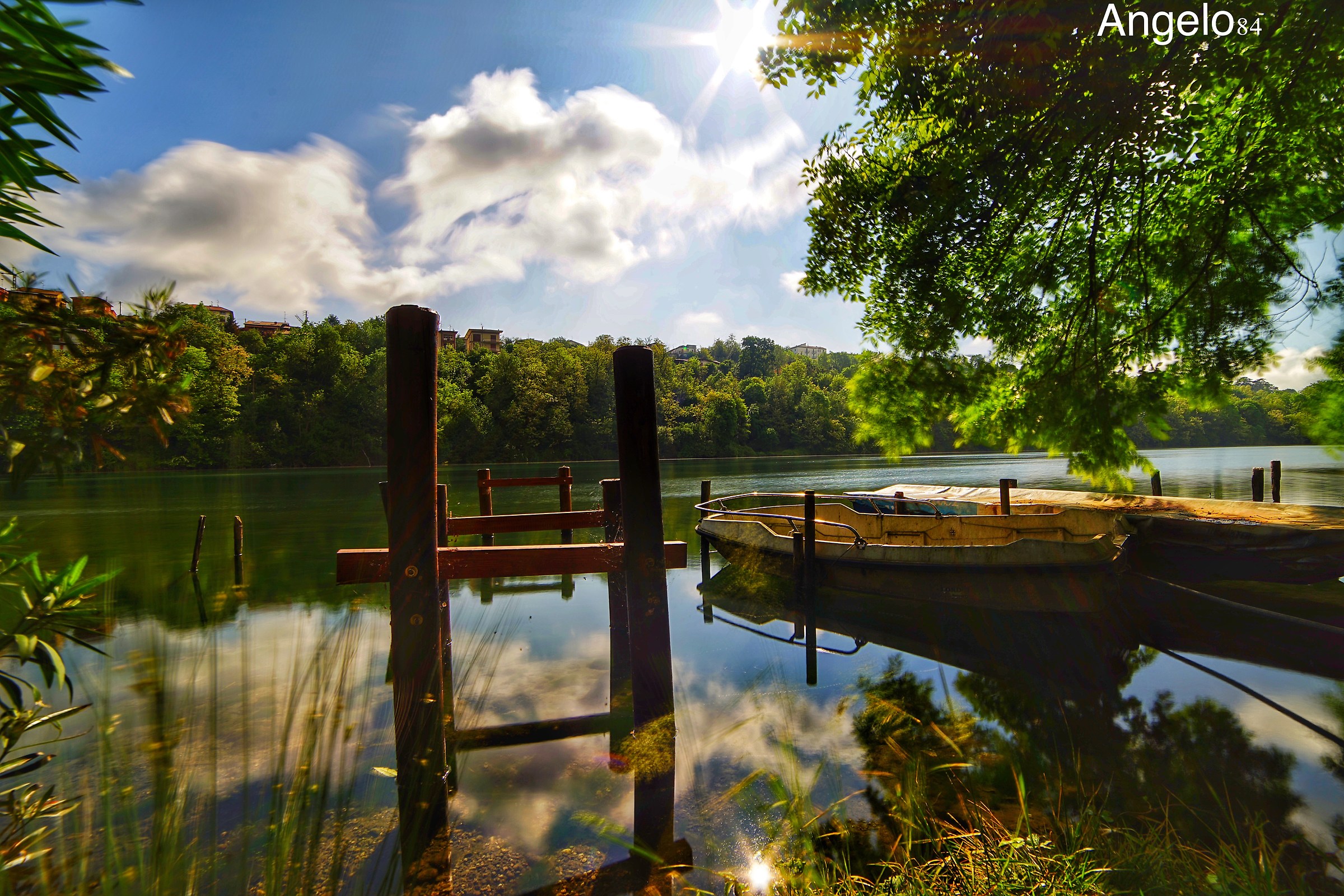 Riflessi sul fiume...