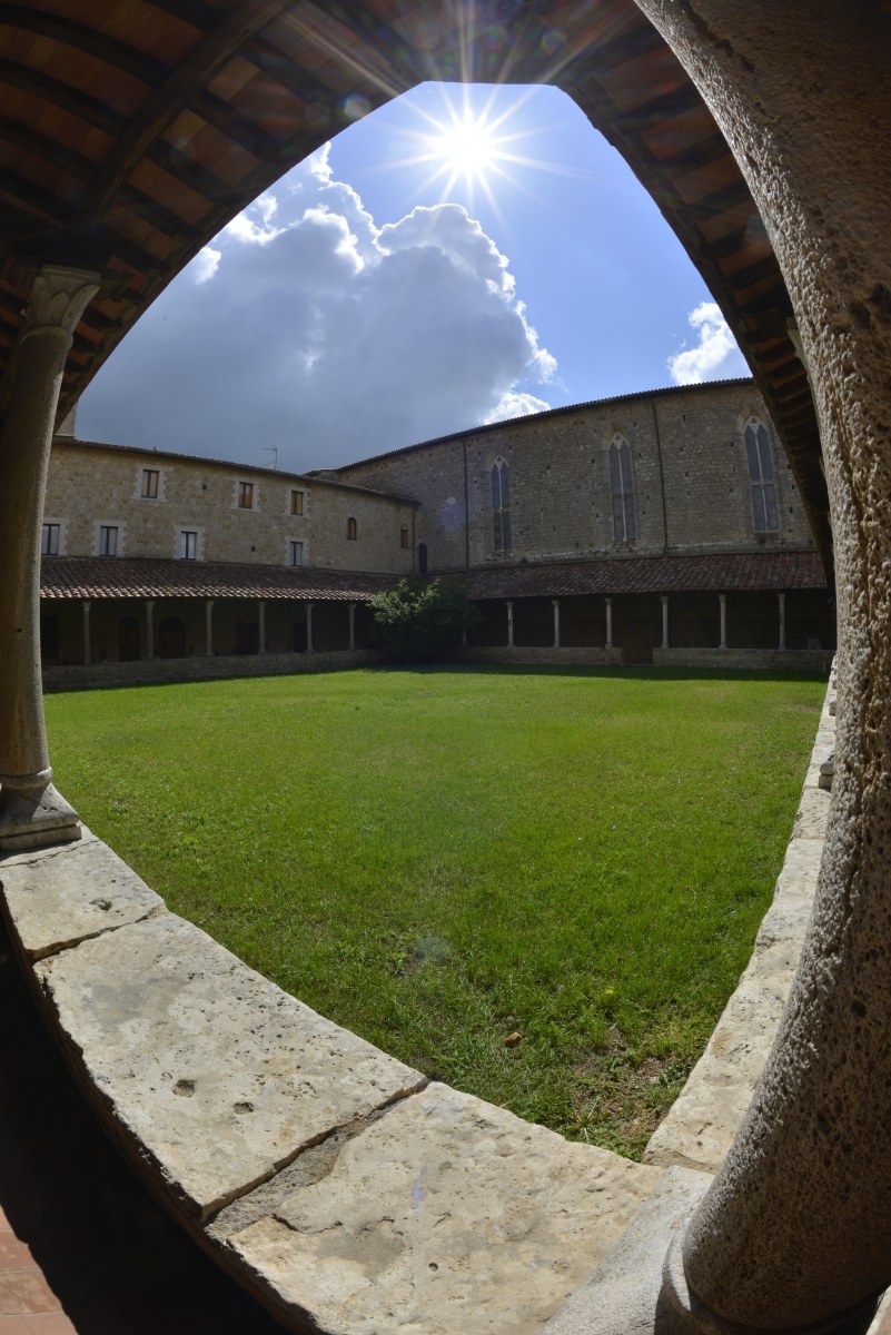 cloister of St. Augustine Massa Marittima