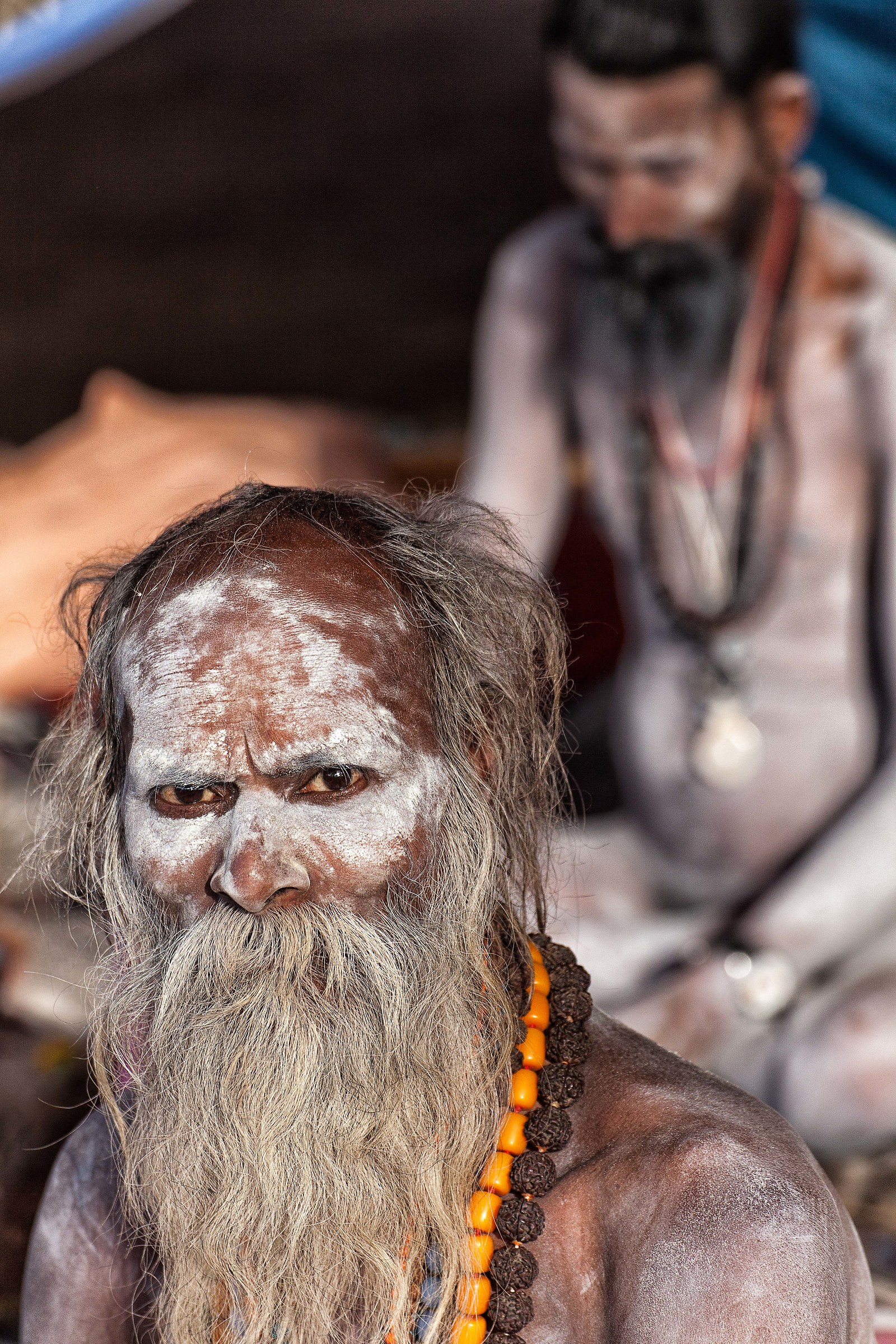 Naga Baba alla Kumbh Mela di Ujjain, Madhya Pradesh