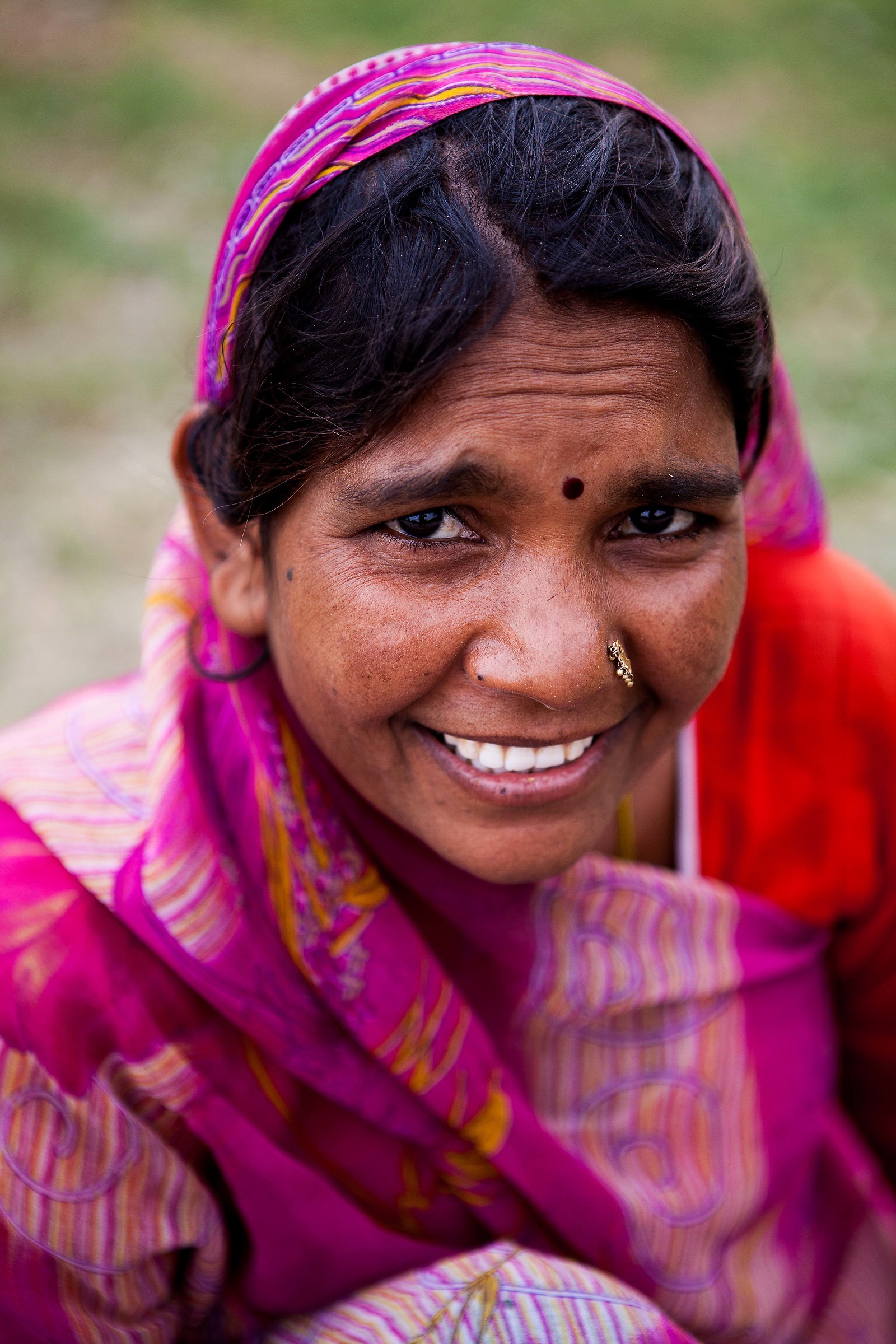 Ritratto di donna Dalit, Nuova Delhi