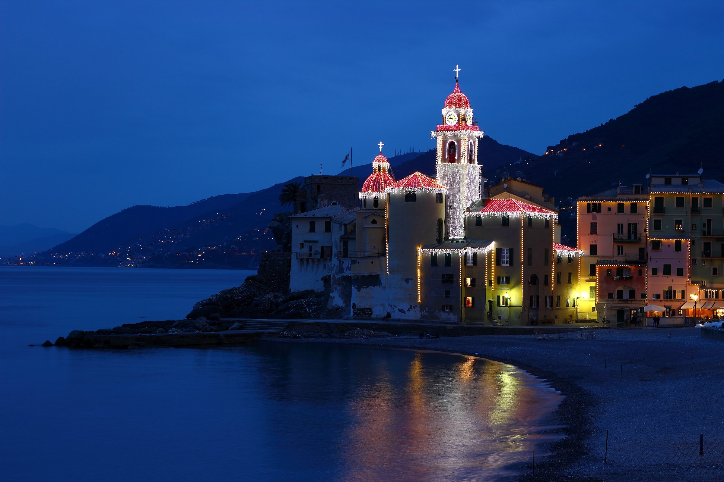 Camogli ora blu