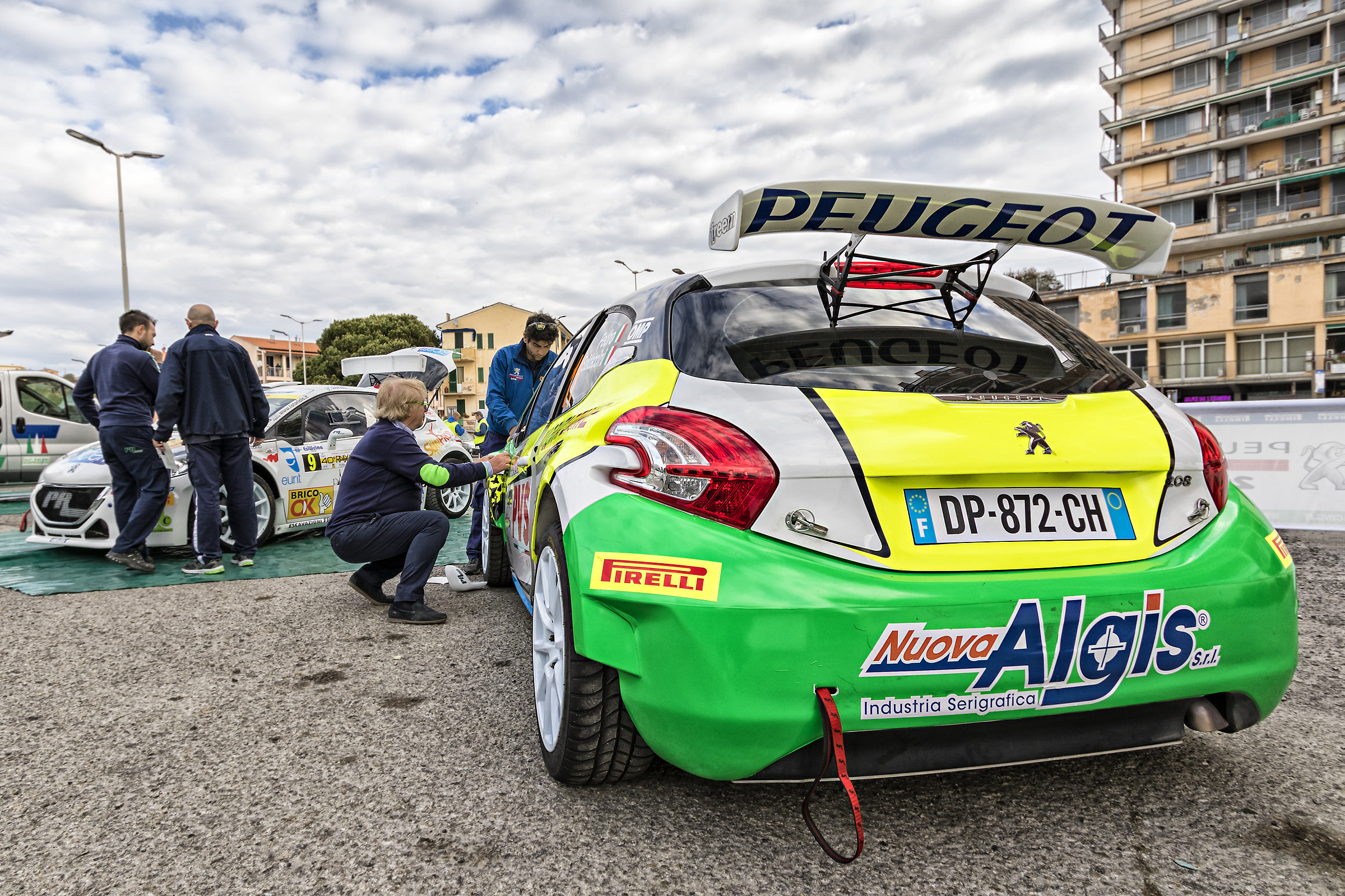Parco chiuso Rally Elba 2016