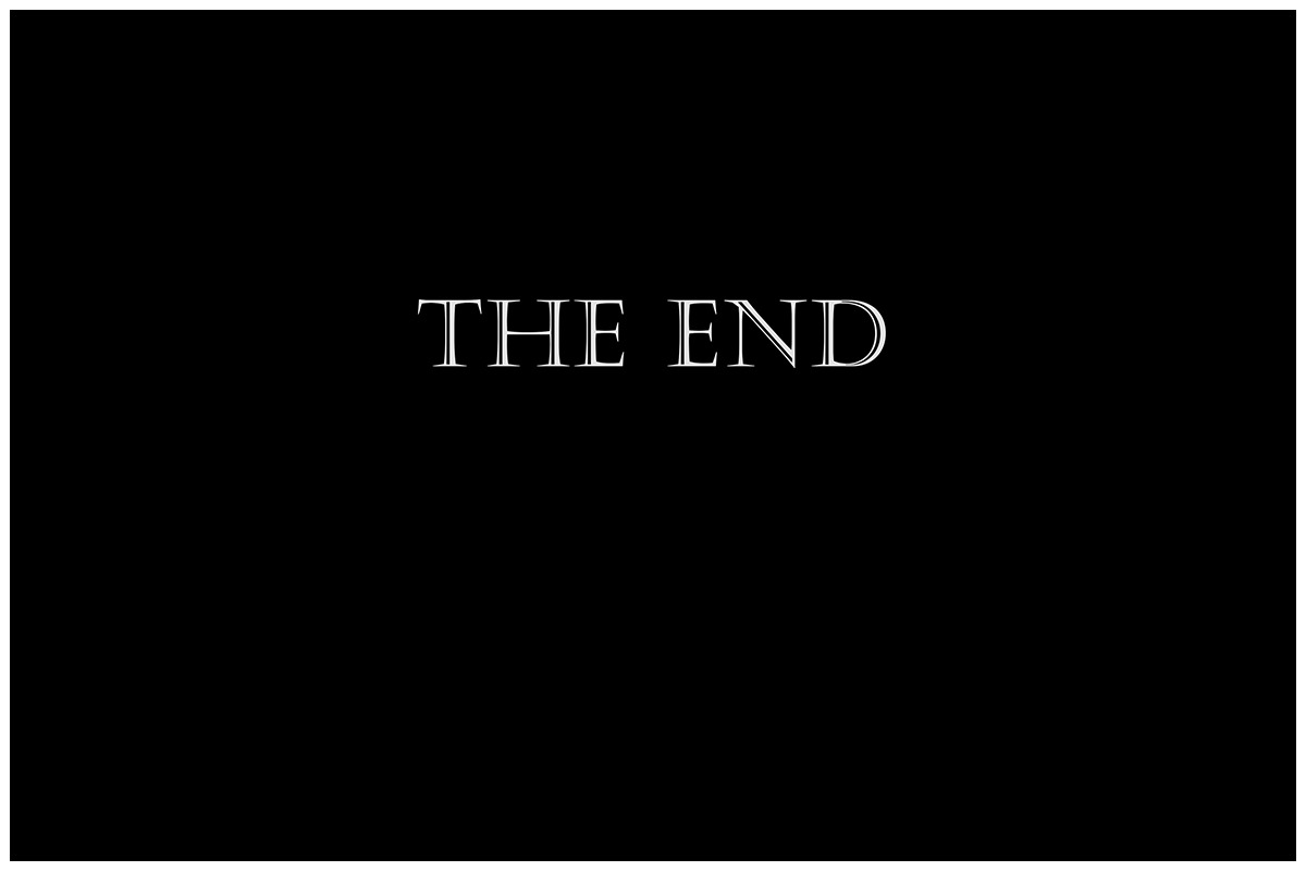 the end