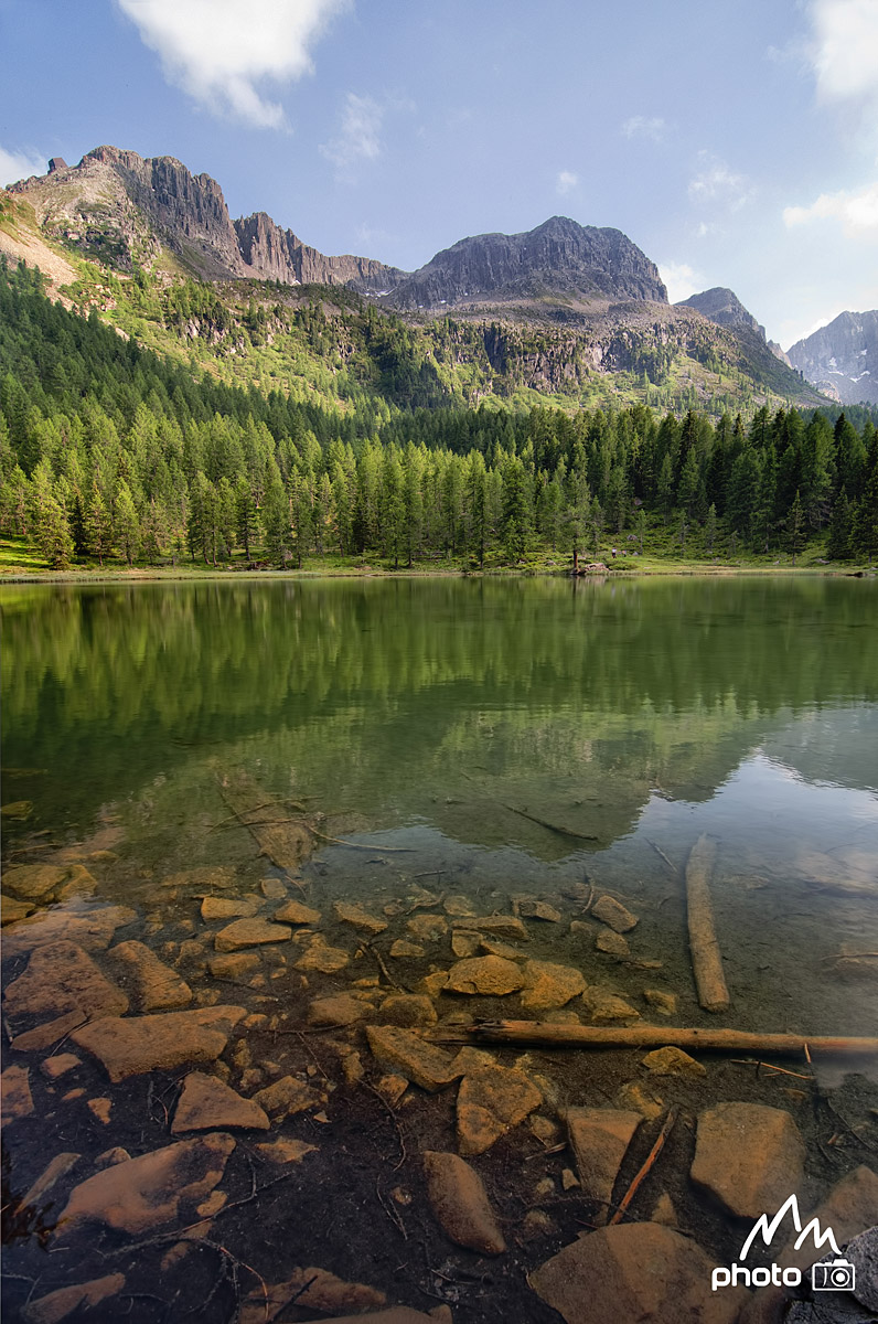 Lake Passo San Pellegrino