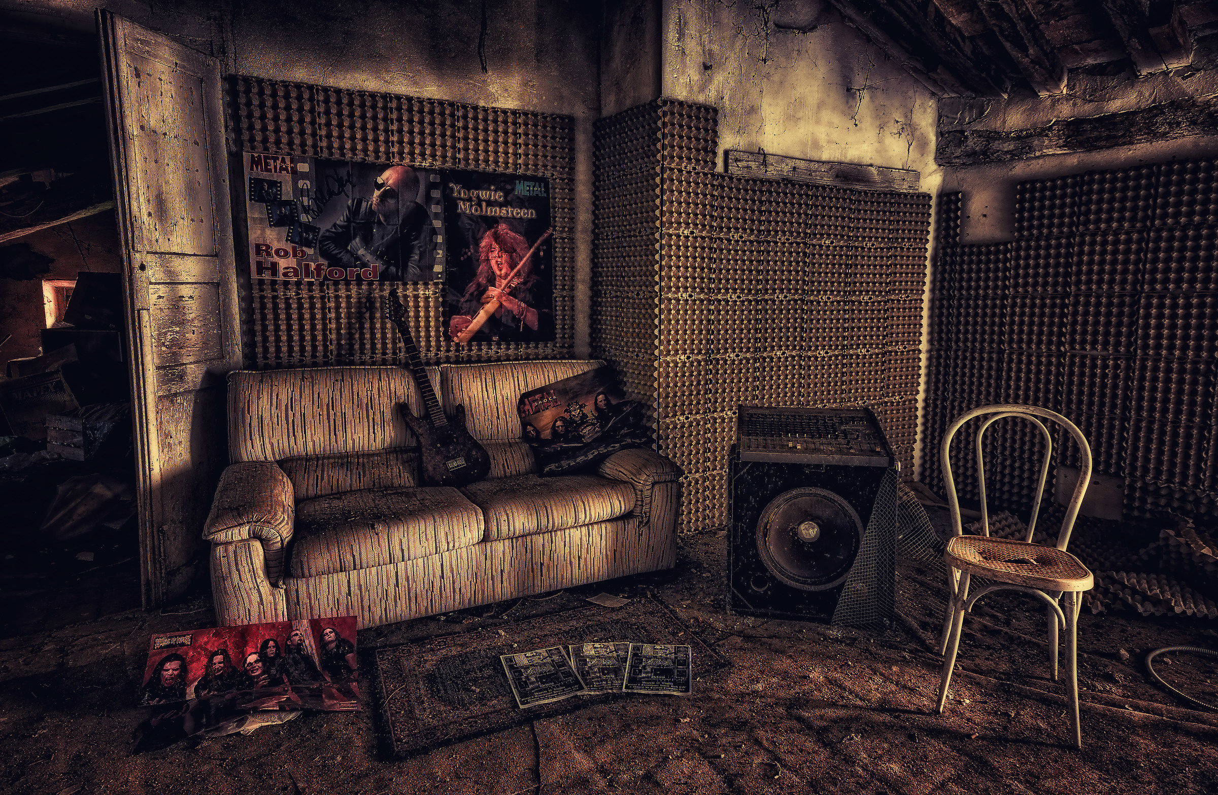 Fearbringer's house ... the damn rehearsal room