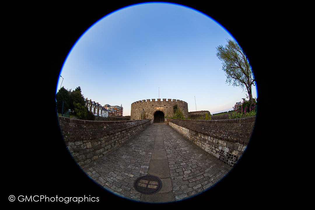 Deal Castle Entrance Fisheye