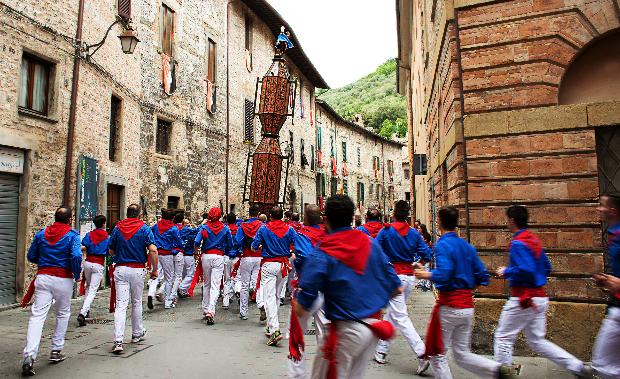 the Corsa dei Ceri in Gubbio