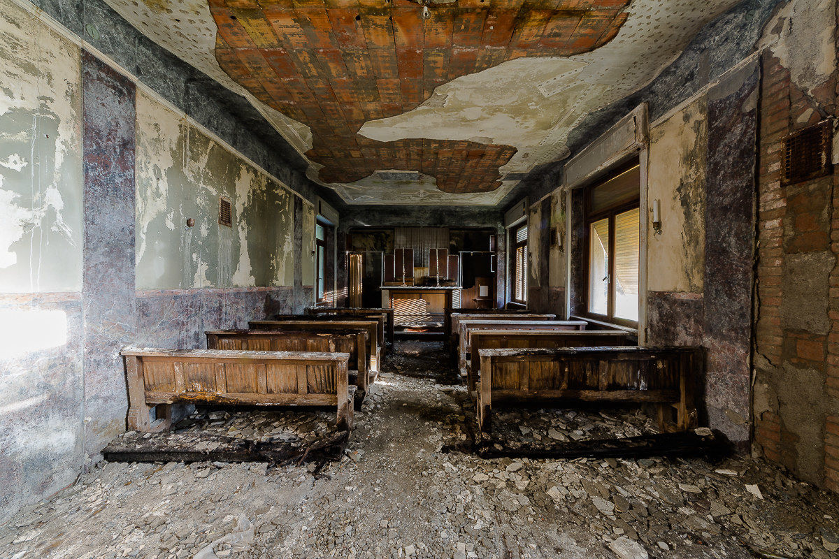 Preventorium child Bettola chapel