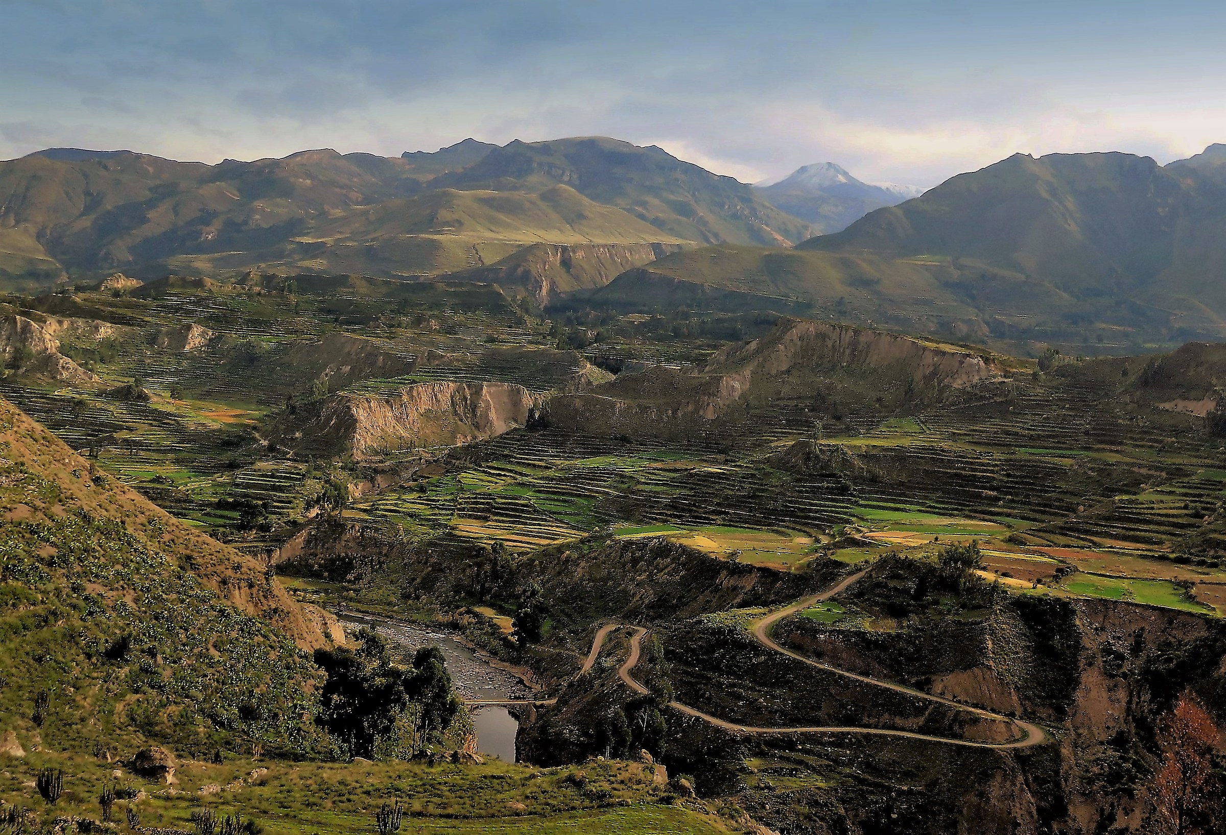 paesaggio della valle del Colca