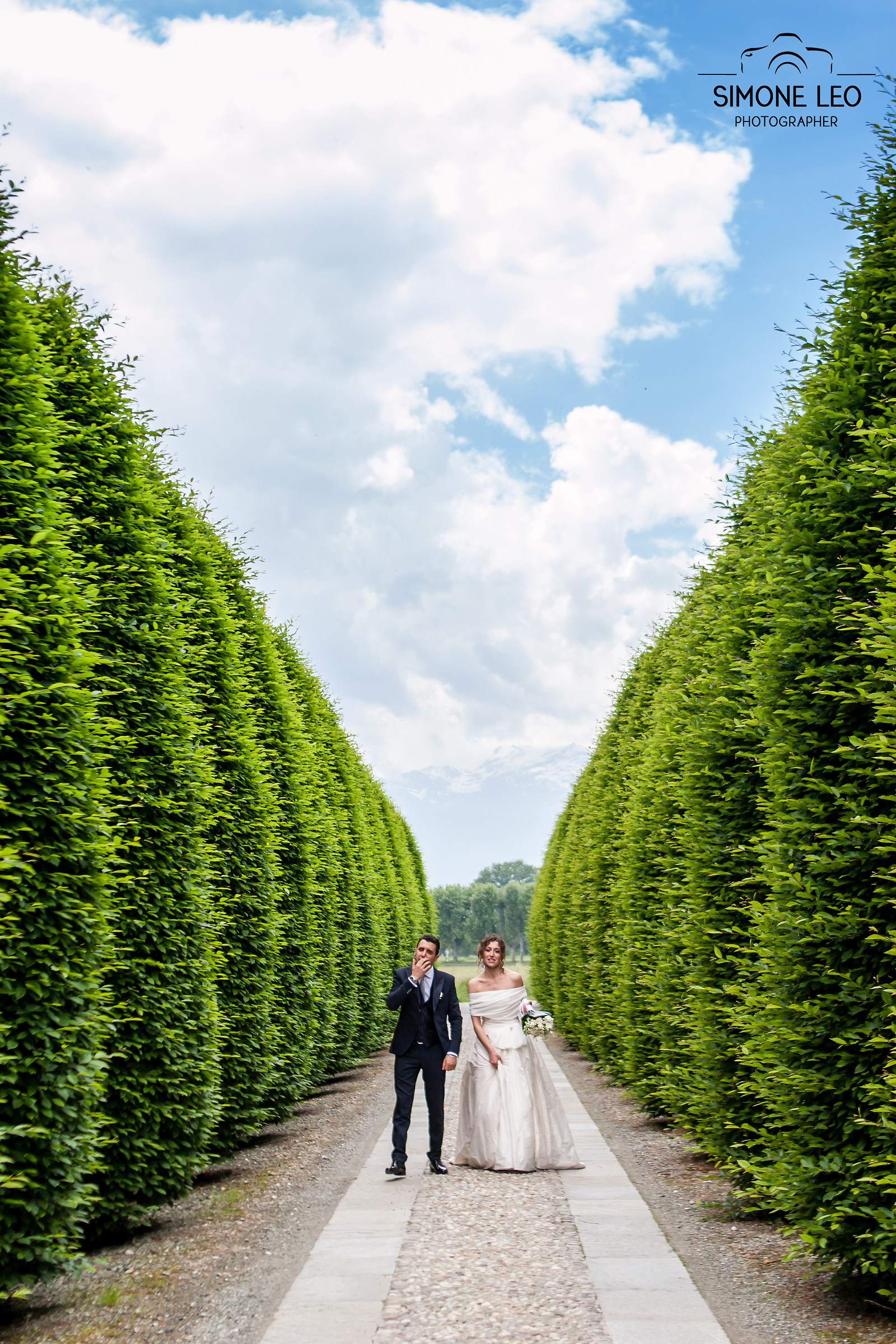 L'arrivo degli sposi!