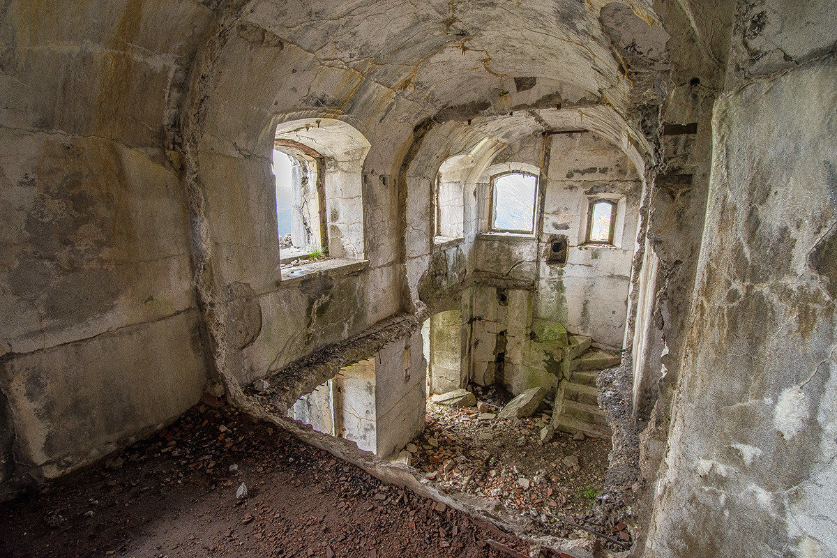 Forte sul monte Festa