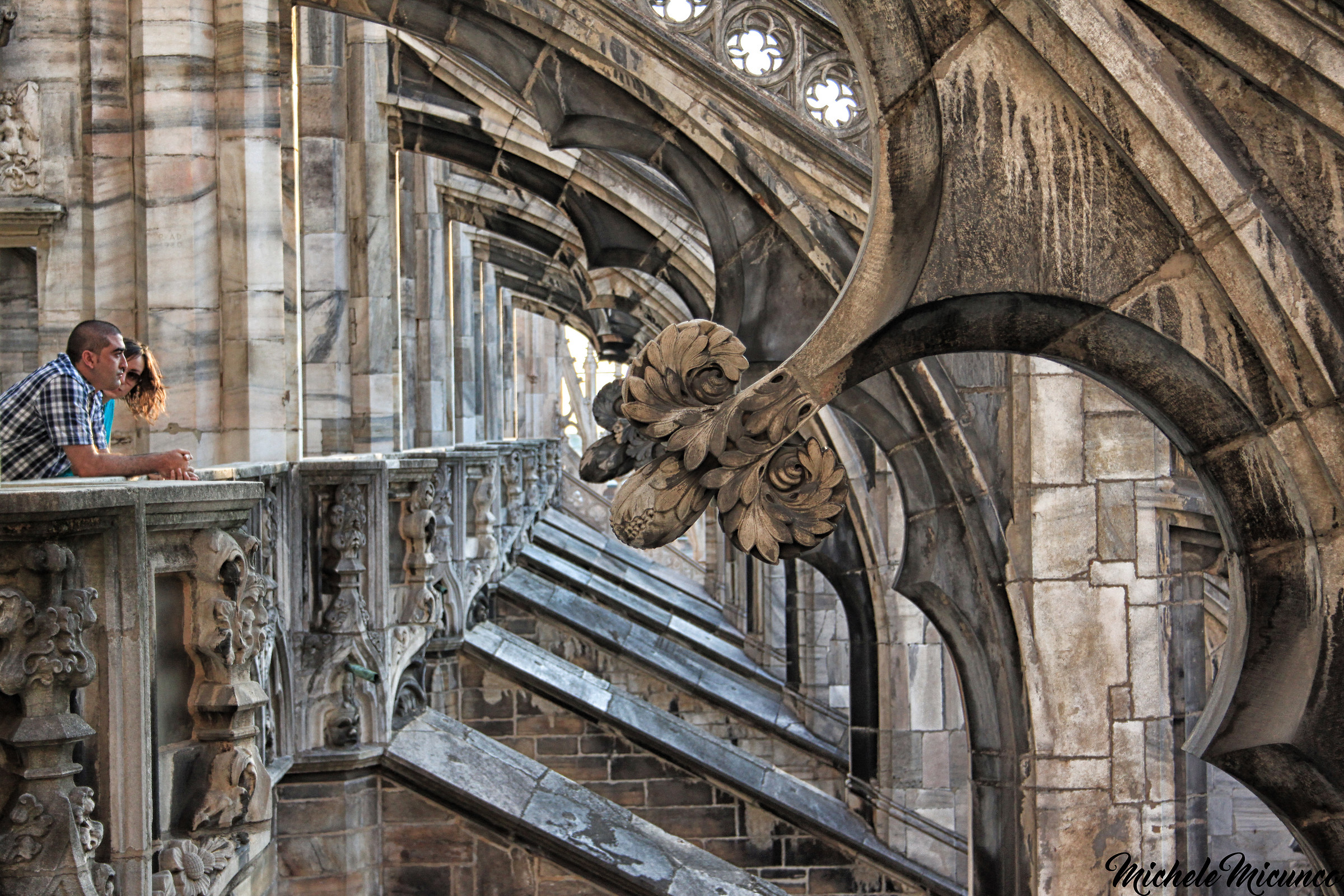 Un angolo spensierato del Duomo