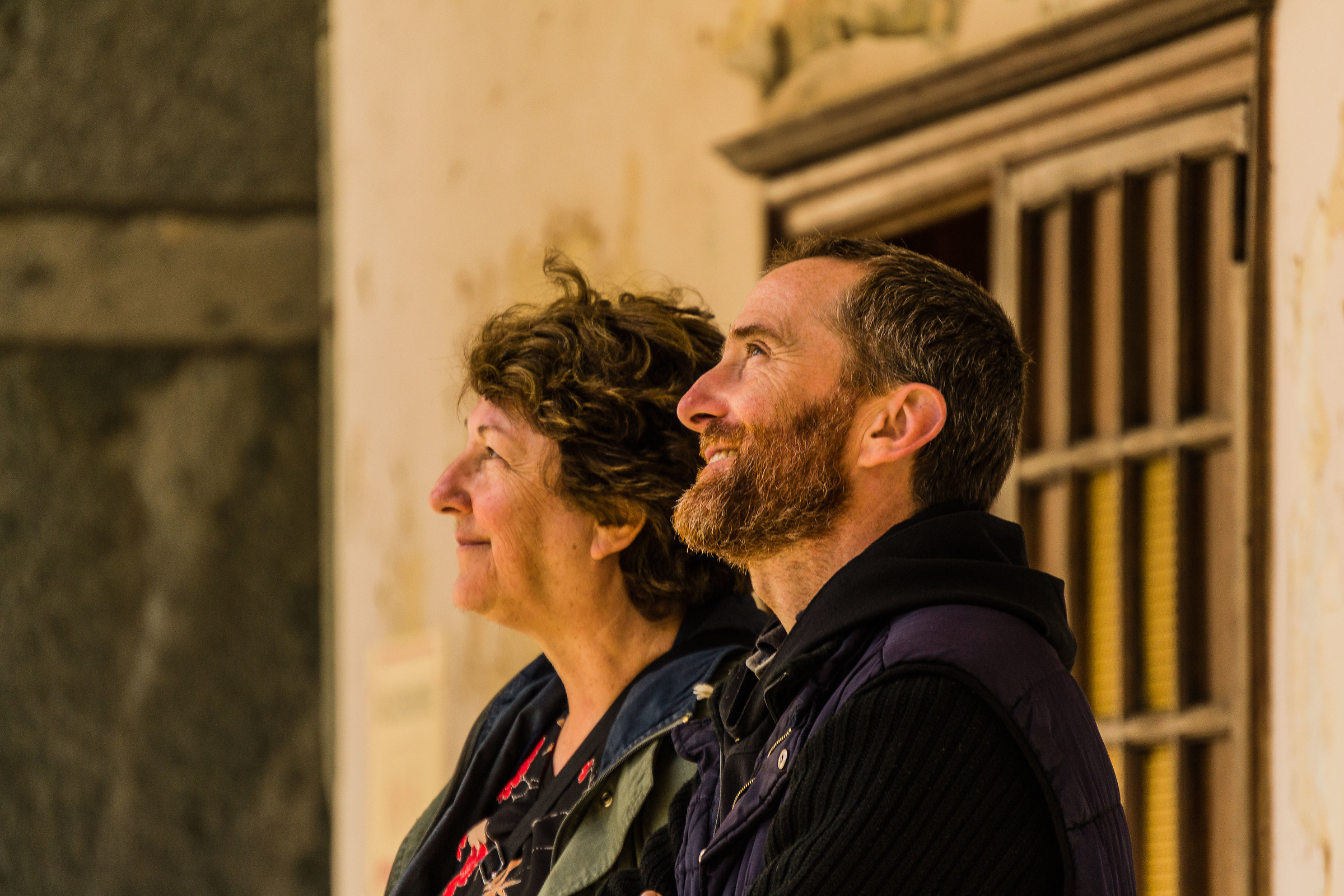 Who knows what they were looking so beautiful. . .