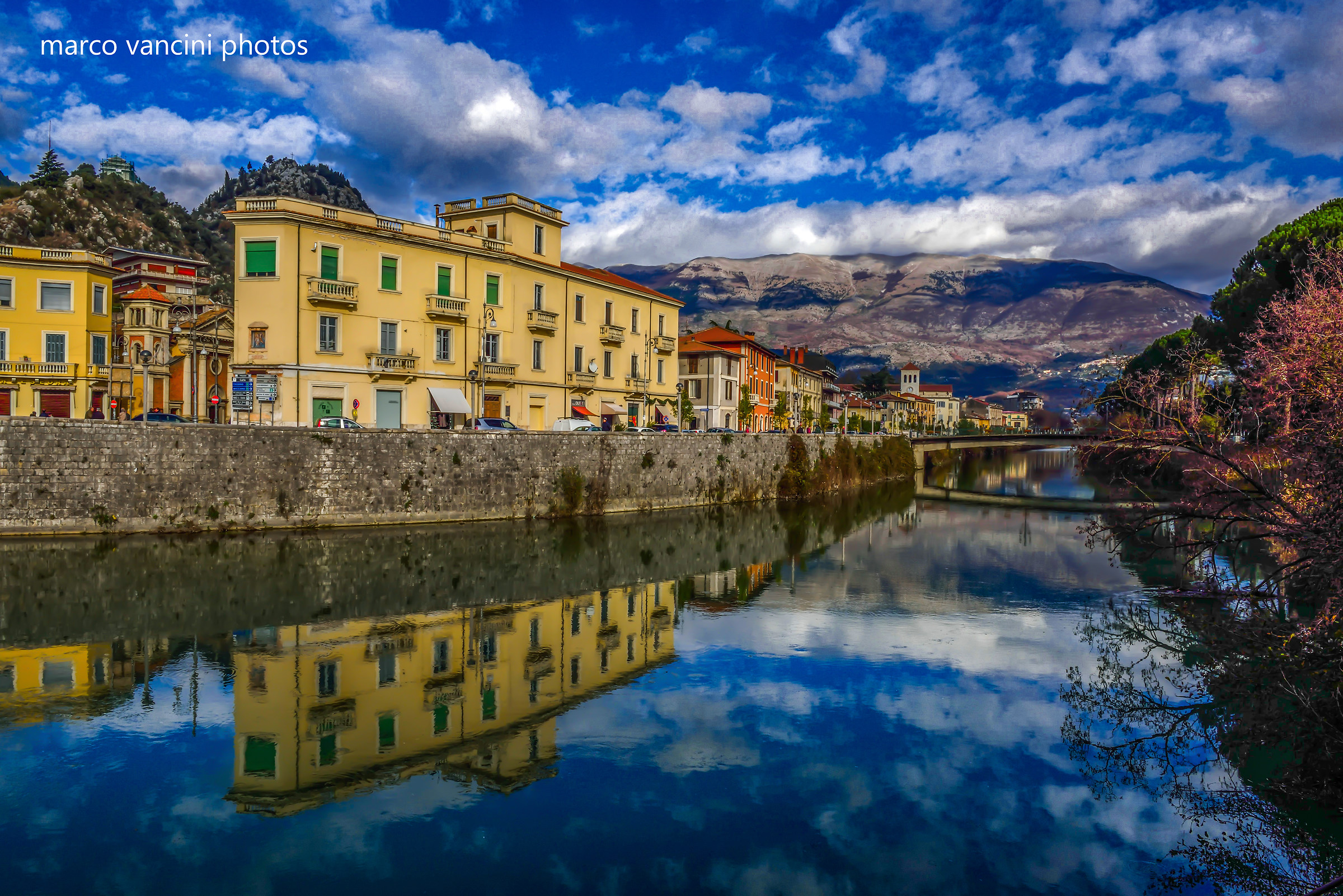 Reflections on the river
