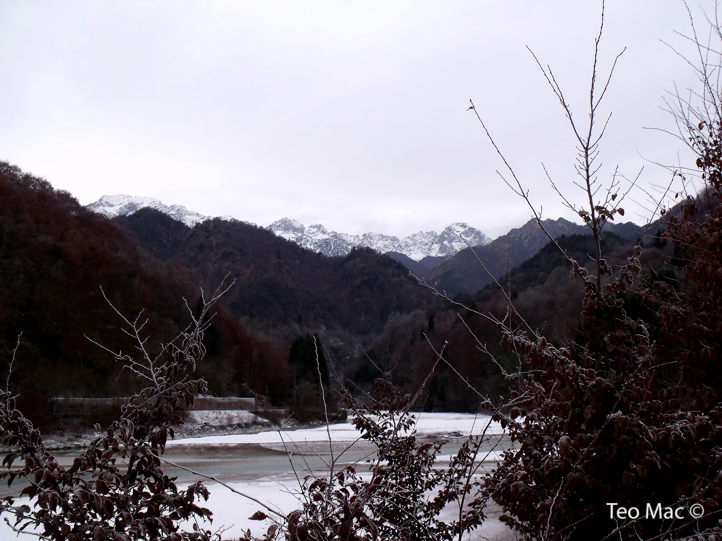 Winter in Val Cellina