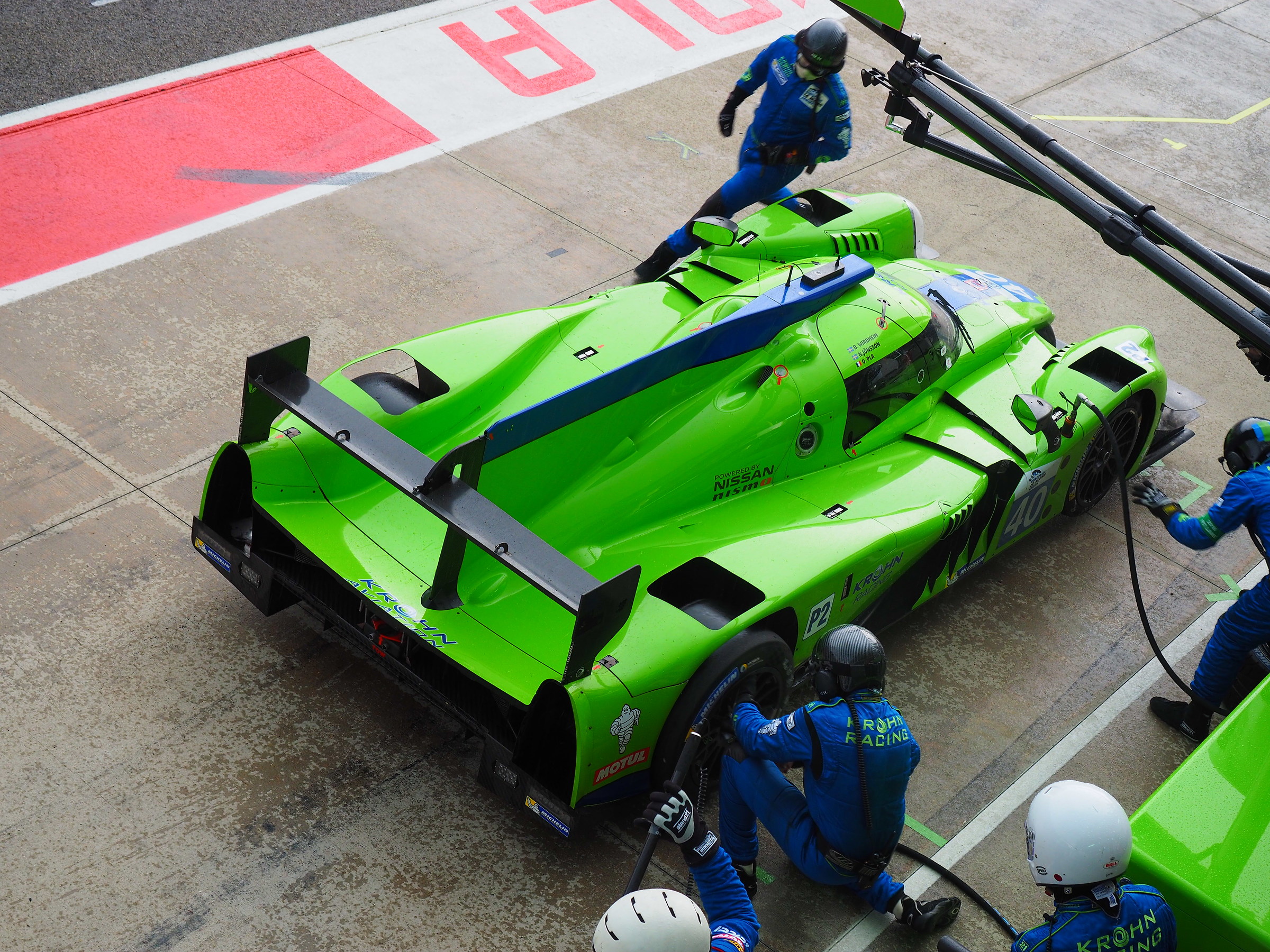 Pit Ligier JS P2 Nissan