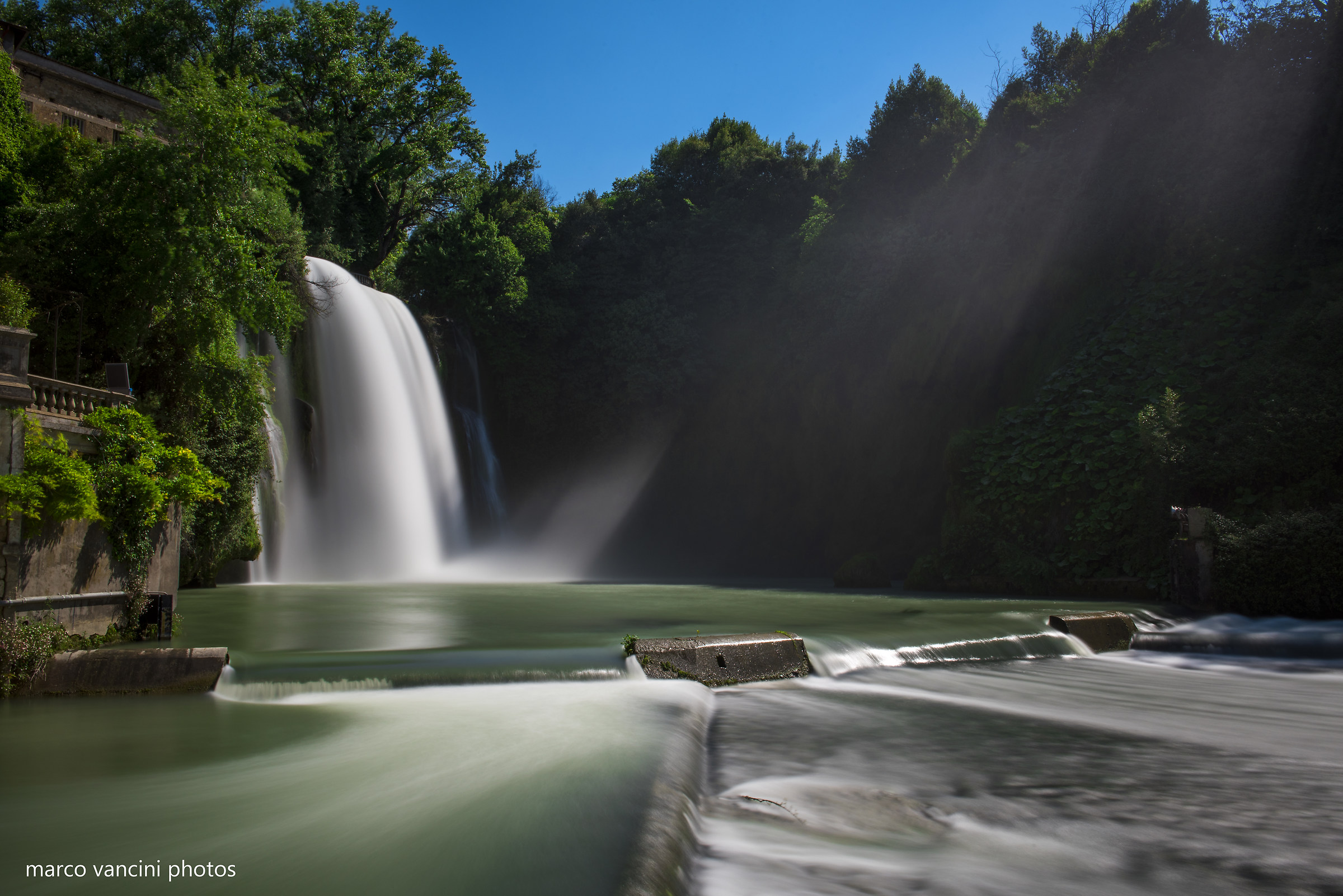 Isola del Liri Natural waterfall