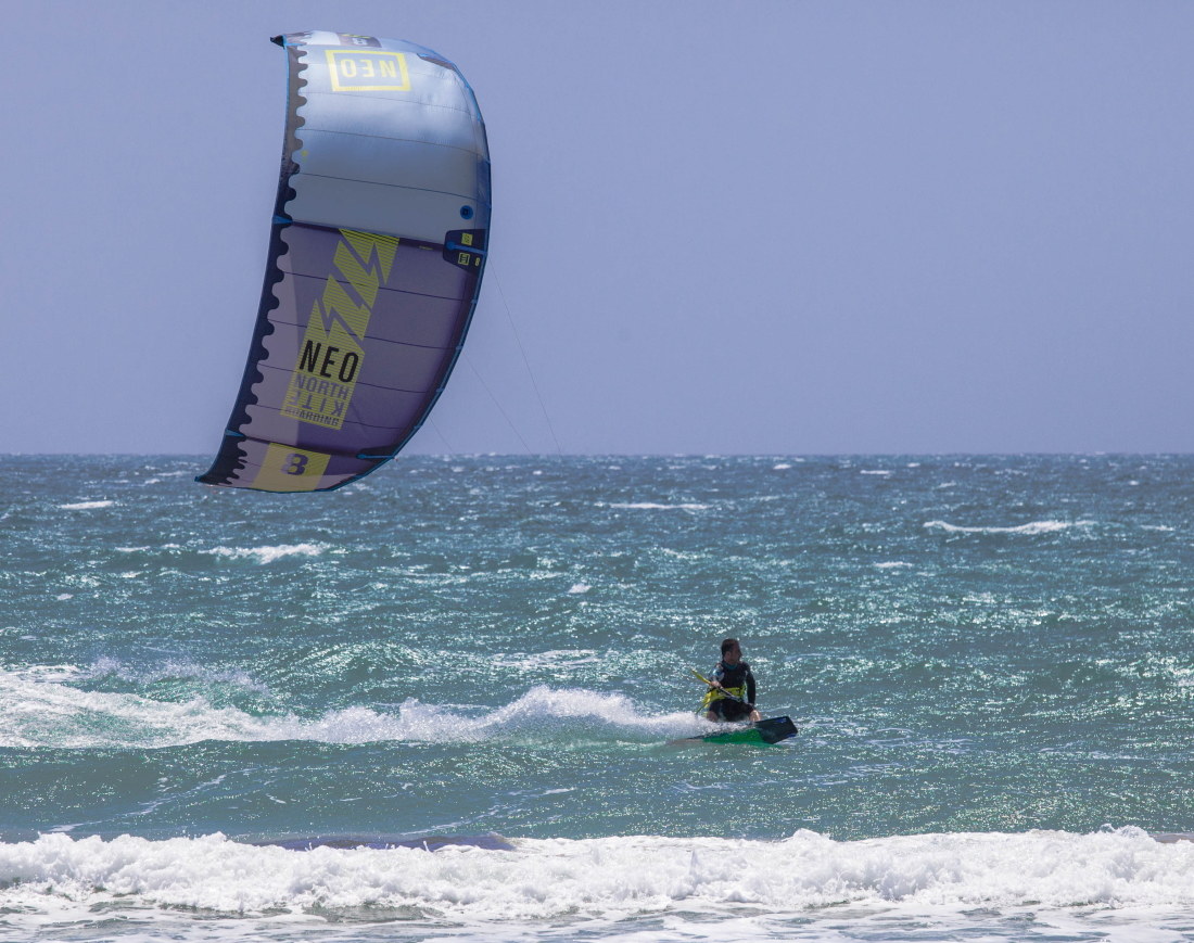 kitesurfing