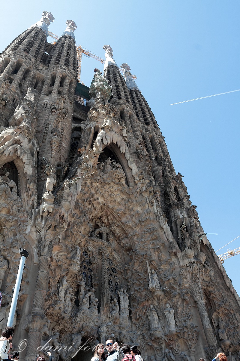 Sagrada Familia: la facciata della natività