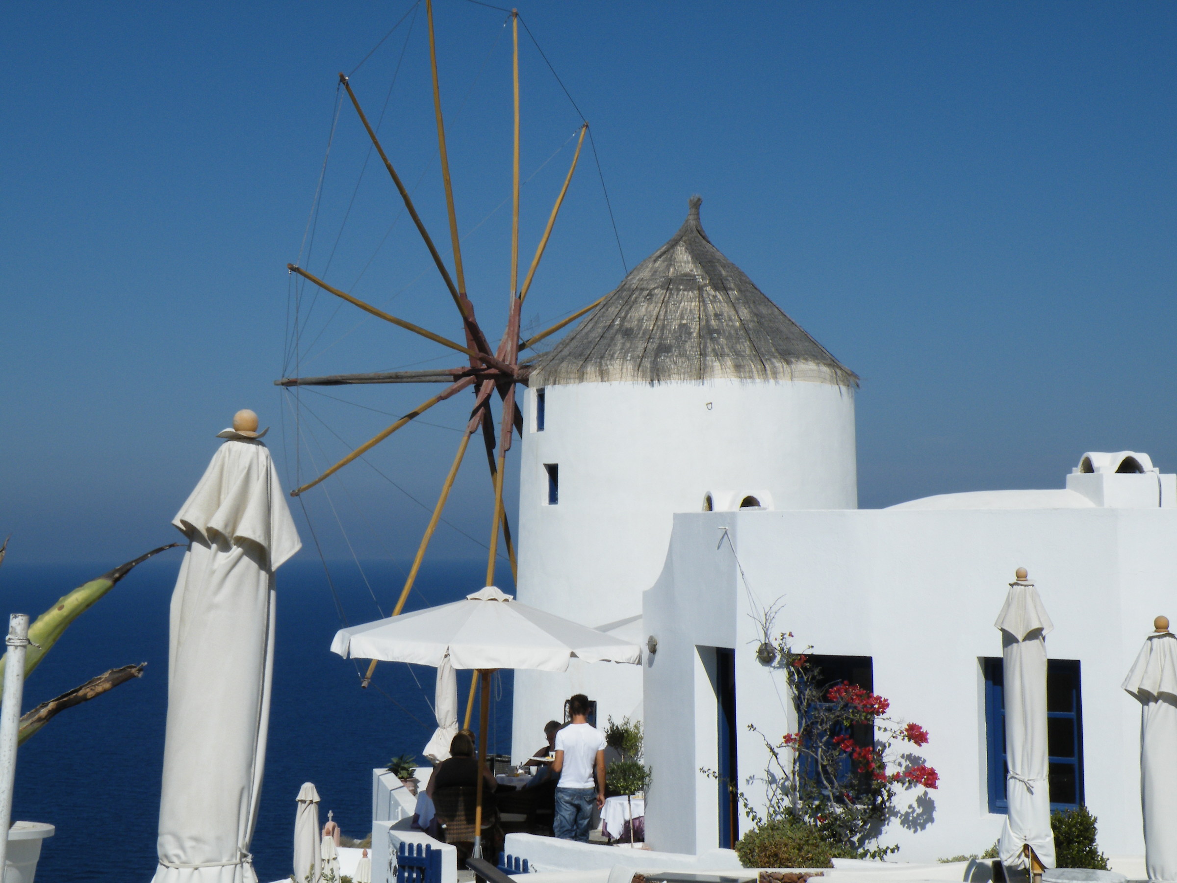 Oia- tipico mulino a vento