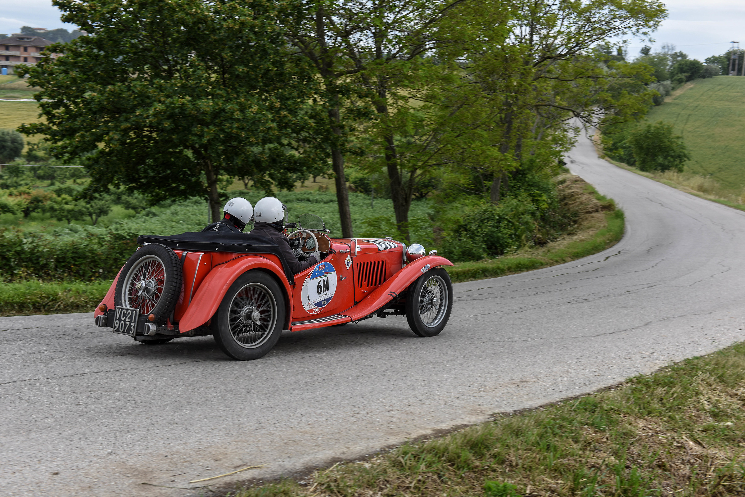 1000 Miglia passaggio a Lapedona (fm)