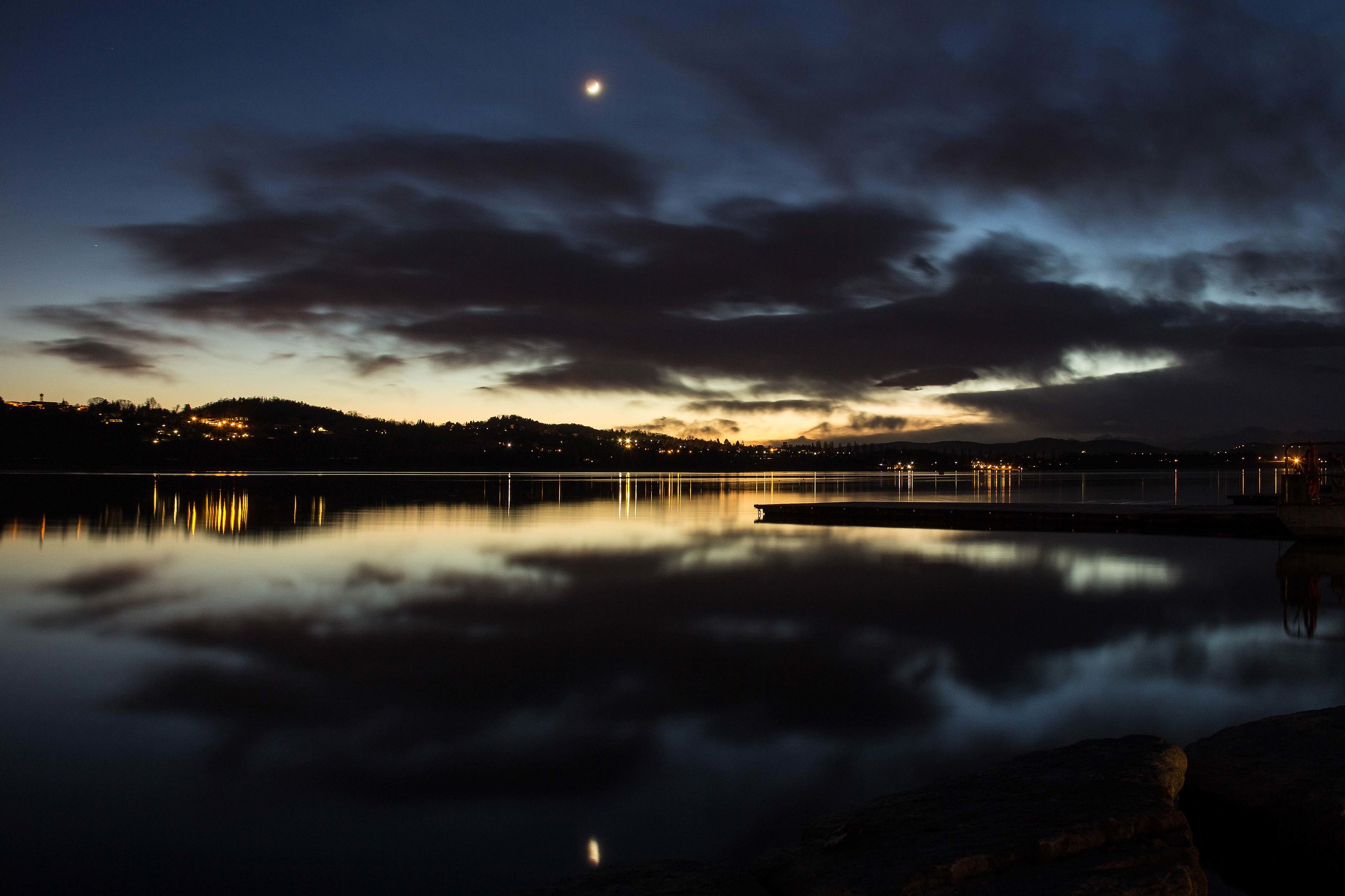 Primi secondi della notte ...