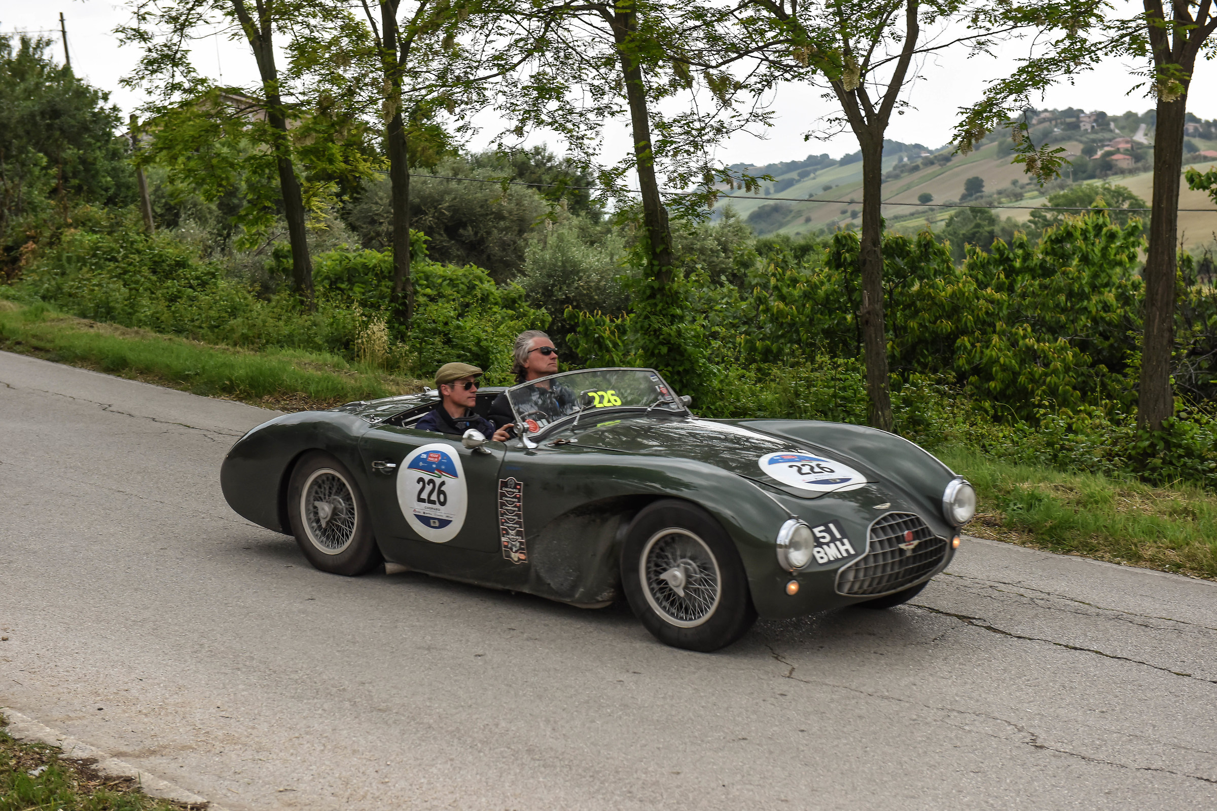 1000 Miglia passaggio a Lapedona (fm)