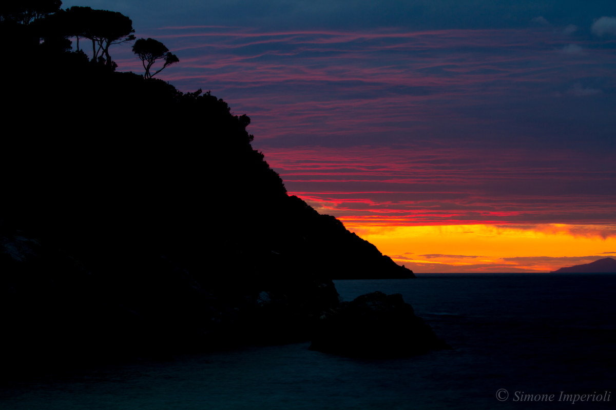 Elba sunset