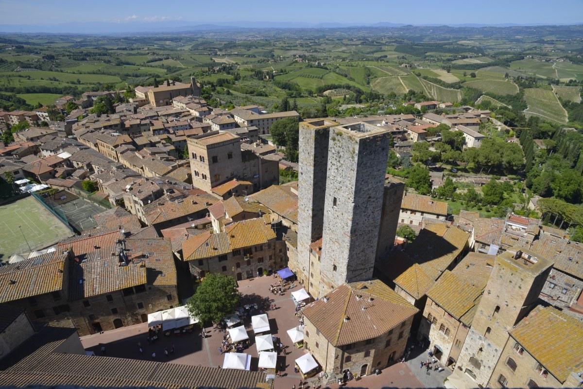San Gimignano from the Great Tower