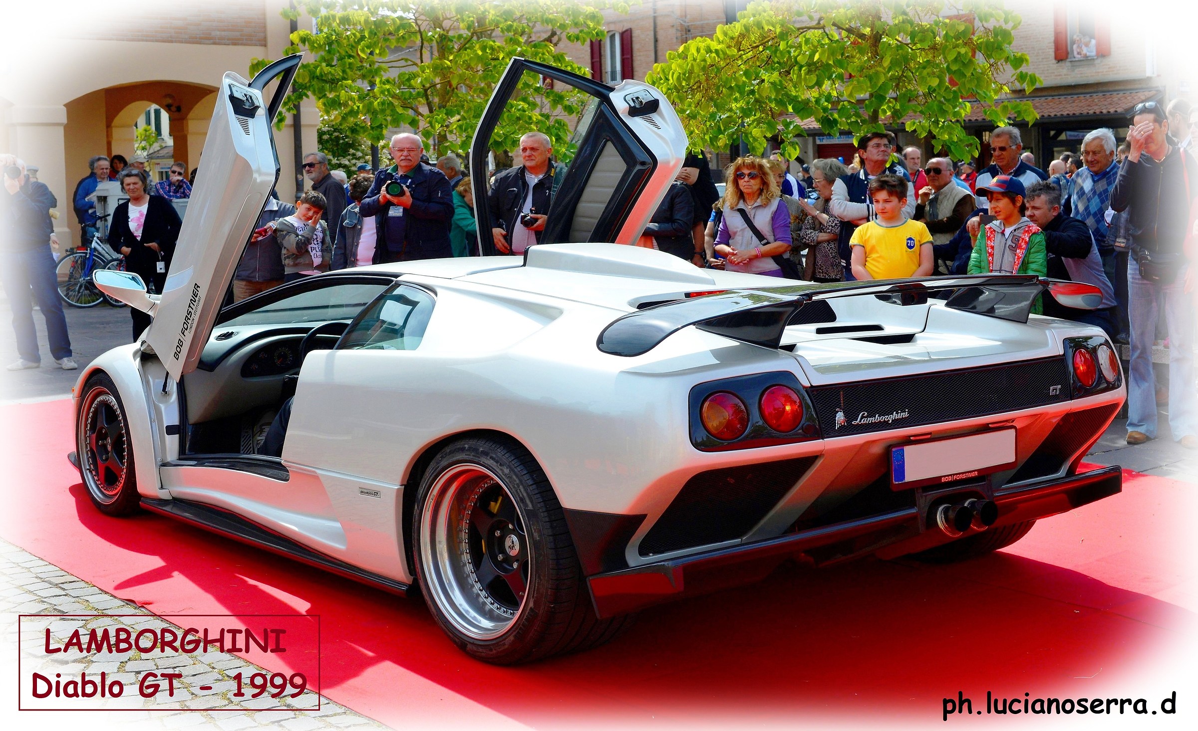 Logo Lamborghini Diablo GT - 1999