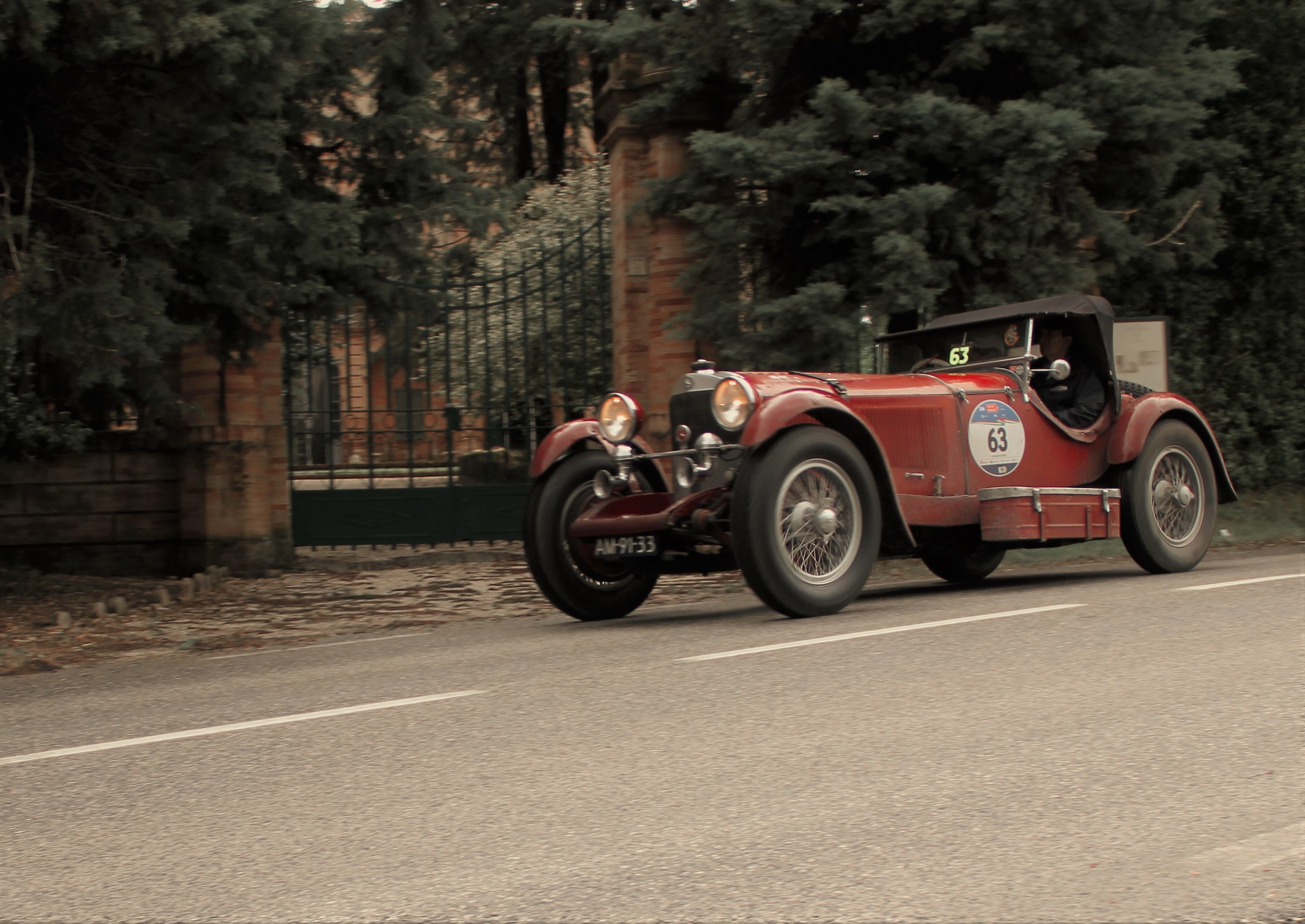 la macchina di un tempo