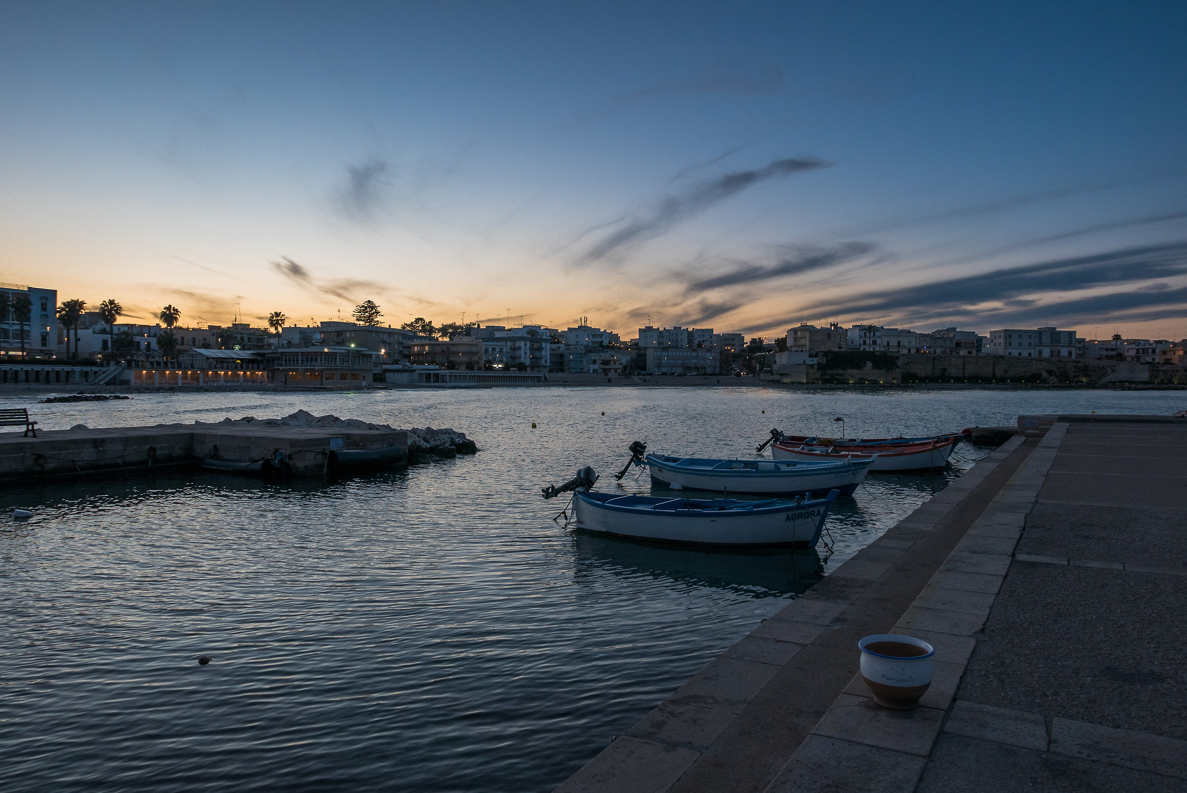 Tramonto su Otranto