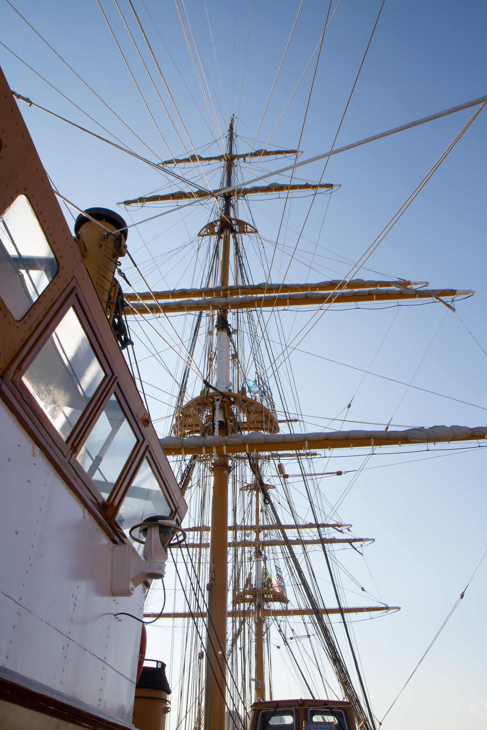 Alberi di maestro e mezzana