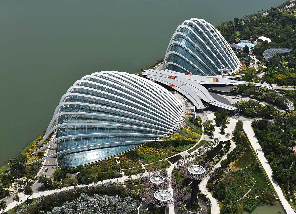 Flower Dome and Cloud Forest Singapore
