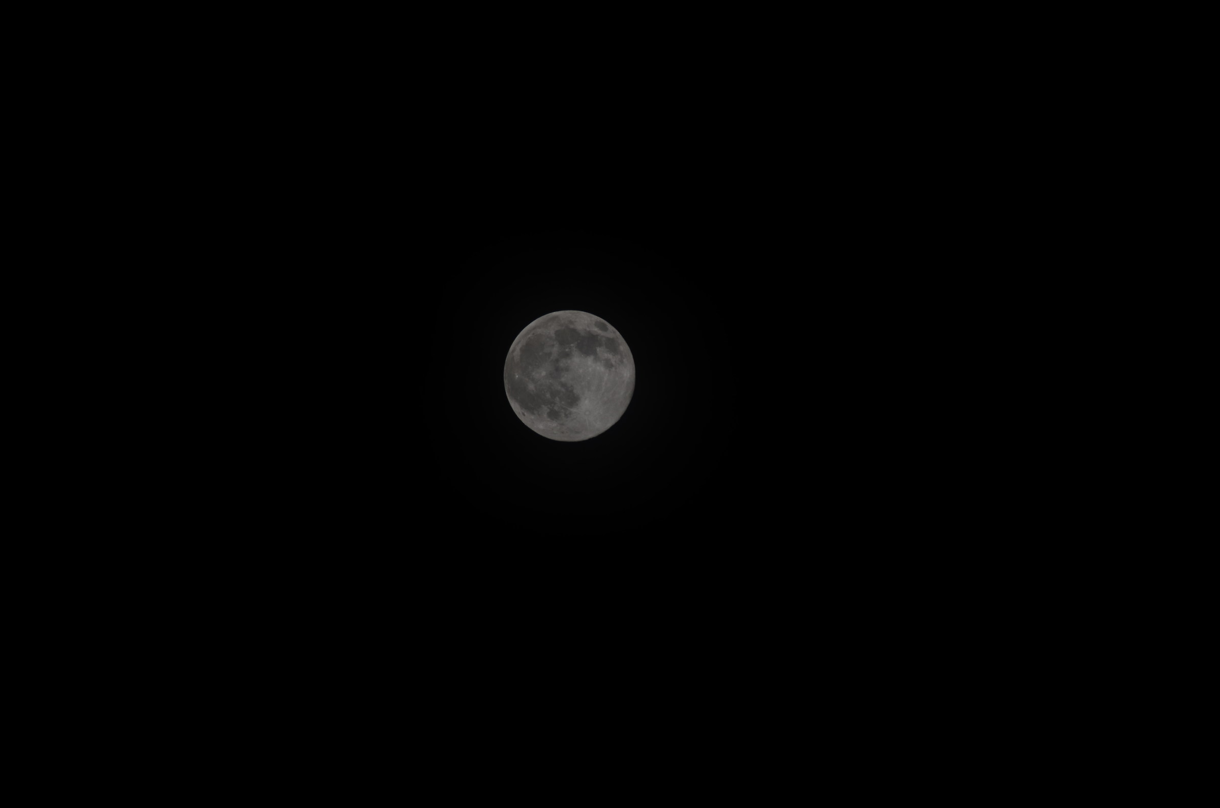 Primo scatto alla luna del 21/05
