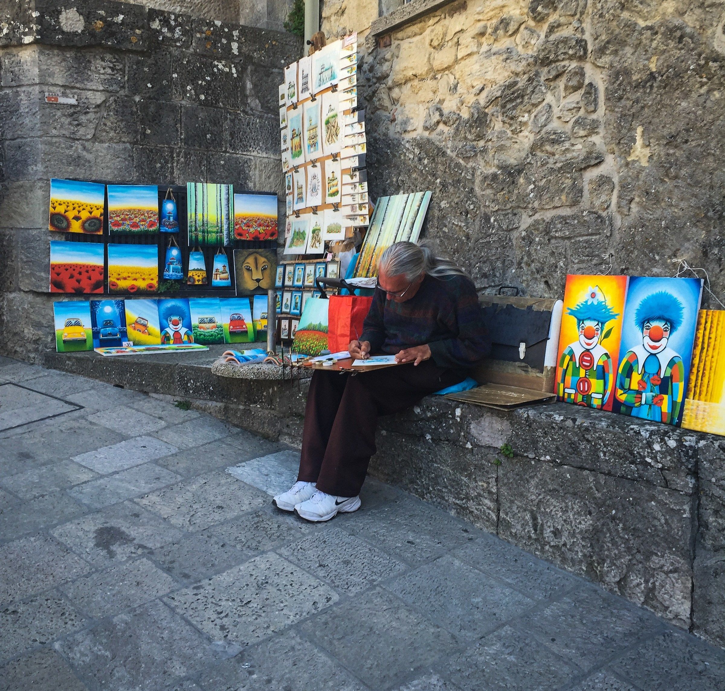The street painter