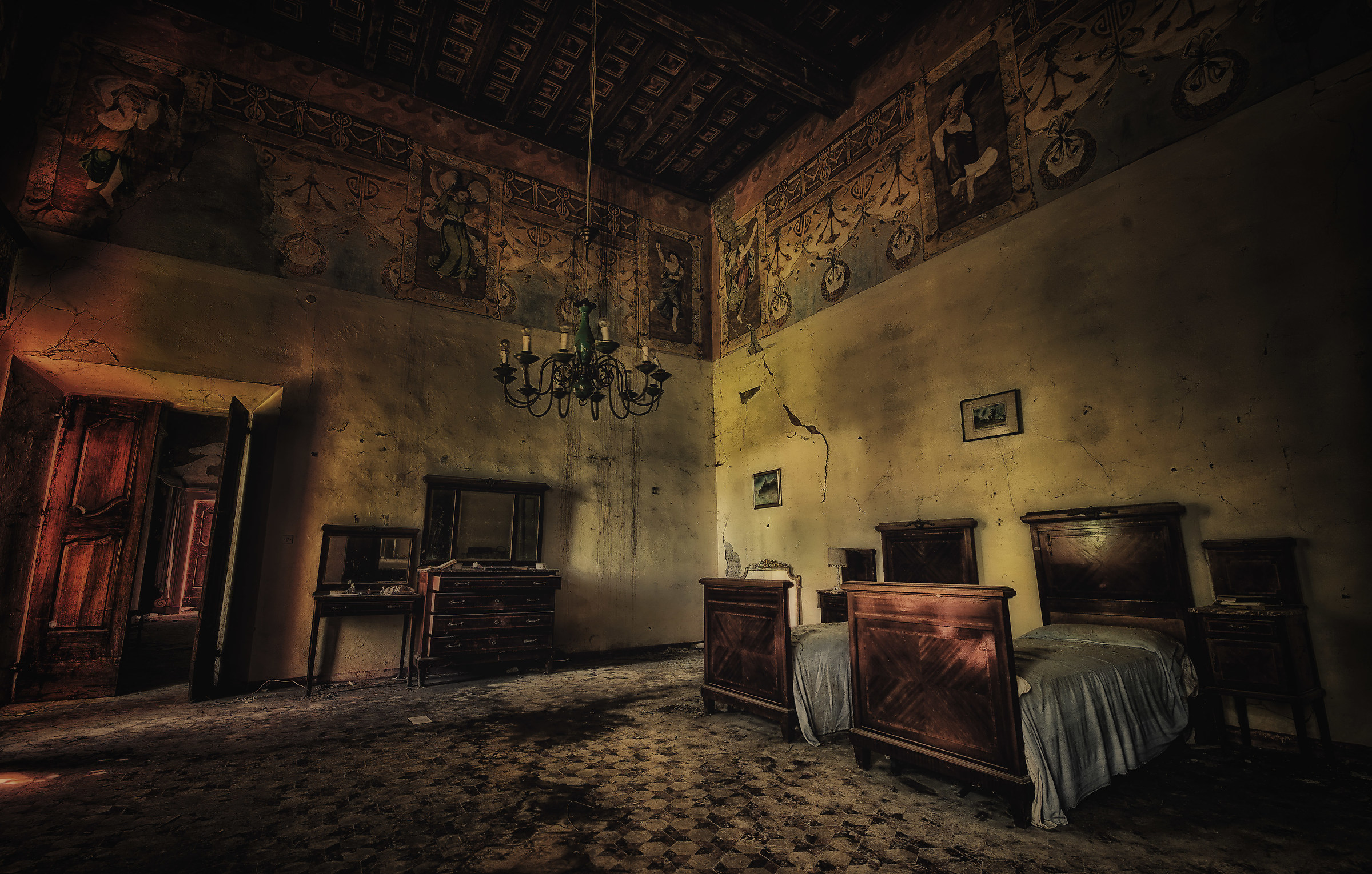 Palazzo delle fragili memorie, camera del padrone